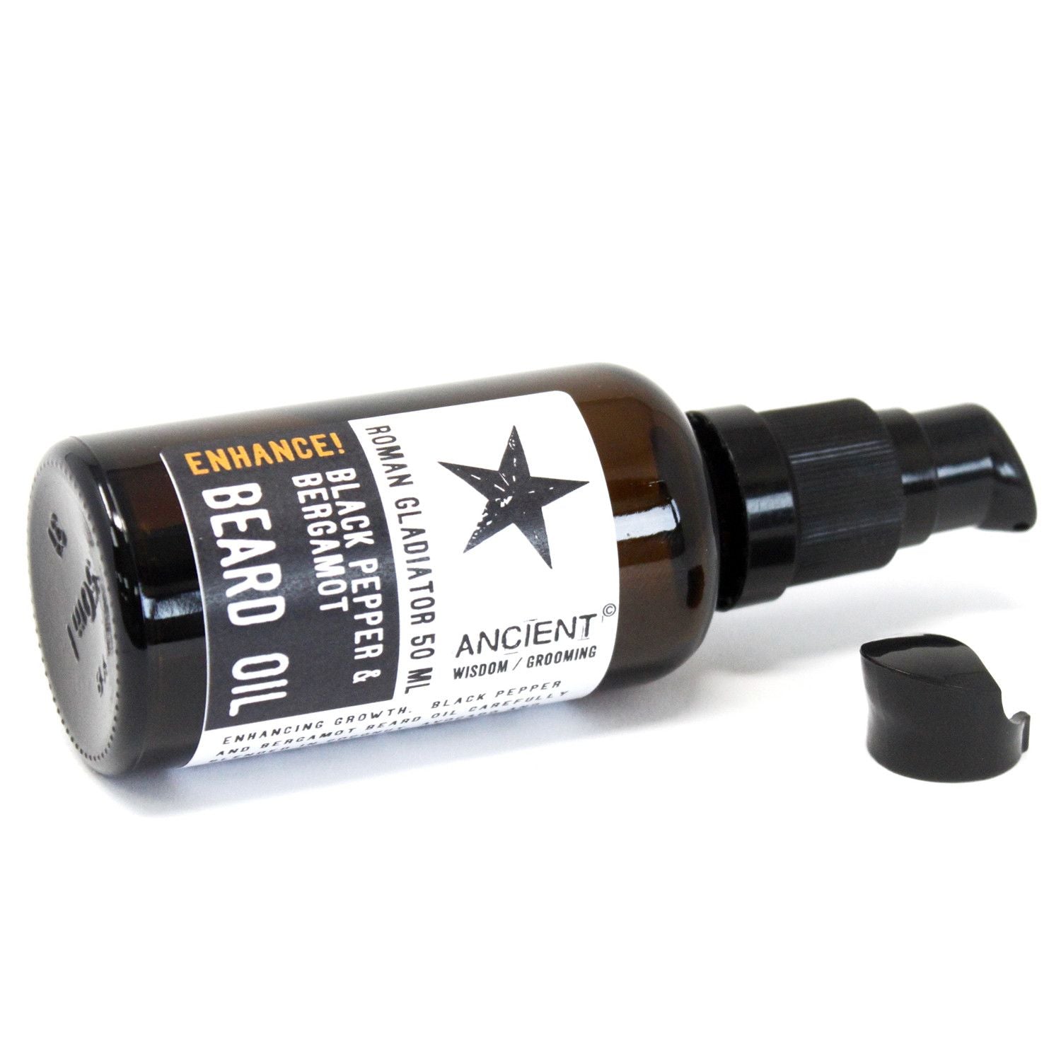 Óleo para Barba 50 ml - Gladiador Romano - Melhora