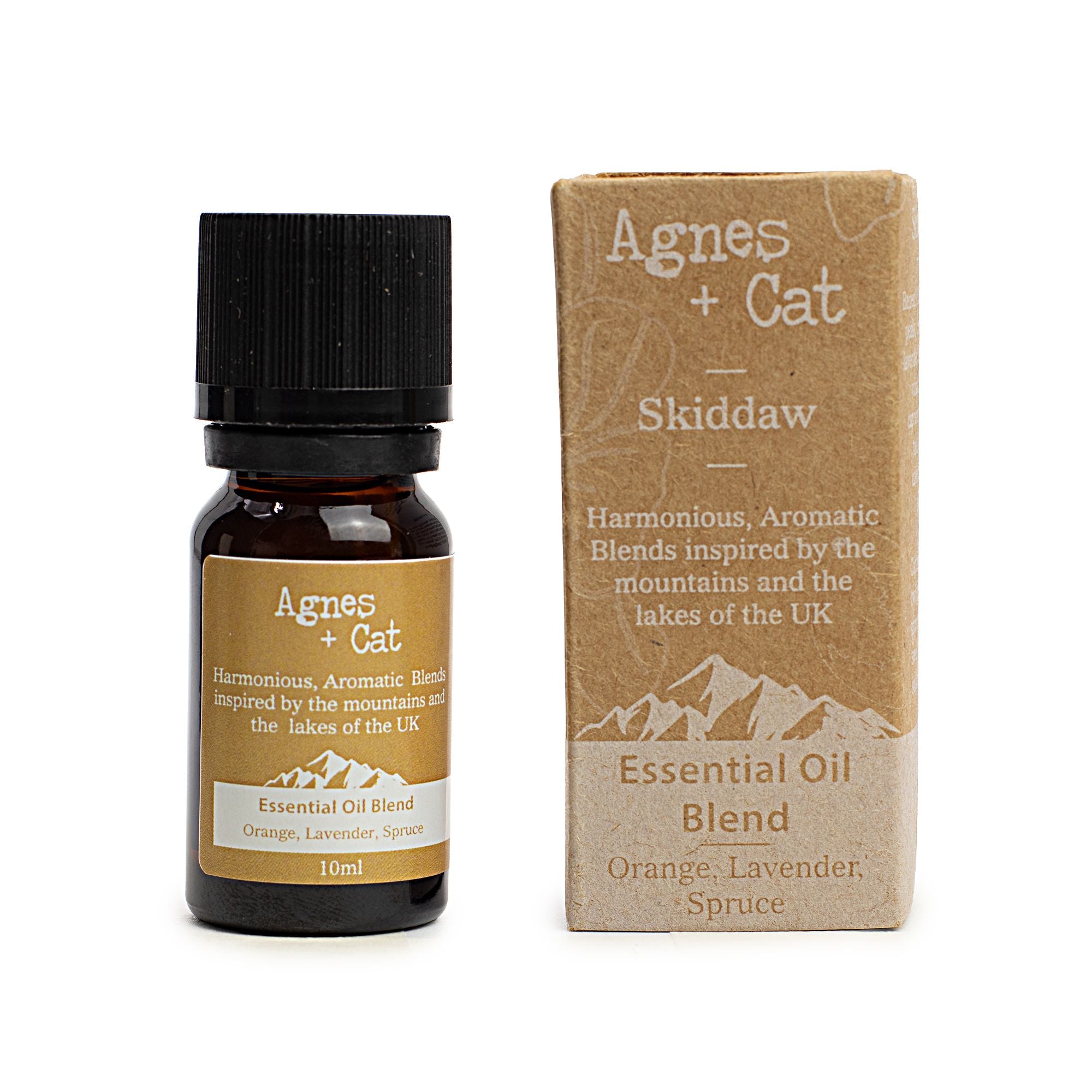 Mistura de Óleos Essenciais – Skiddaw Box – Laranja, Lavanda & Abeto 10 ml