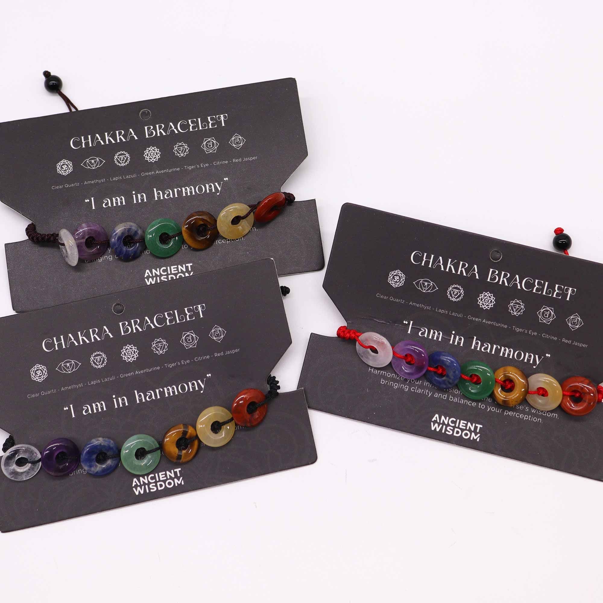 Chakra Bracelets – Mini Circles