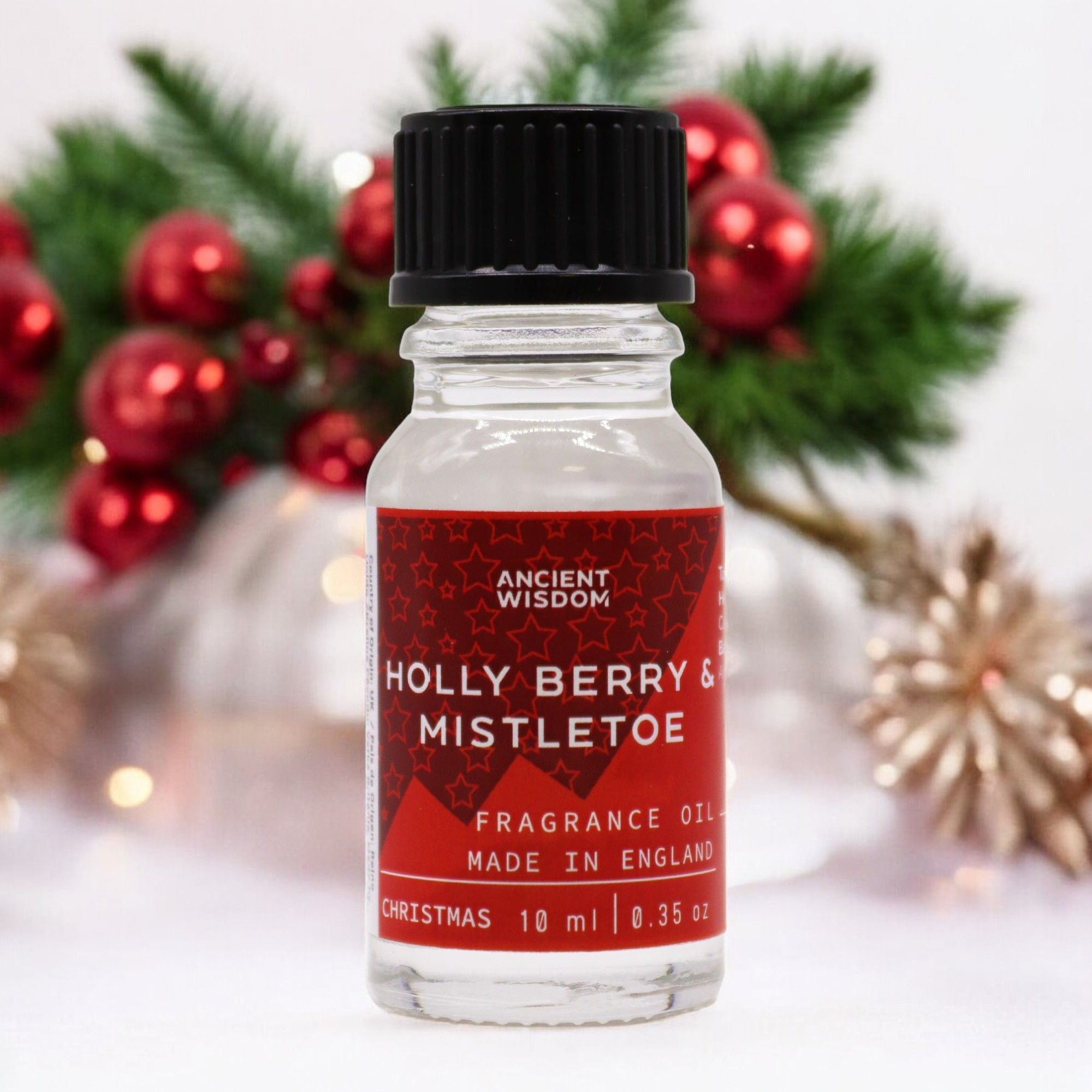 Óleo de Fragrância 10 ml - Azevinho, Bagas e Visco