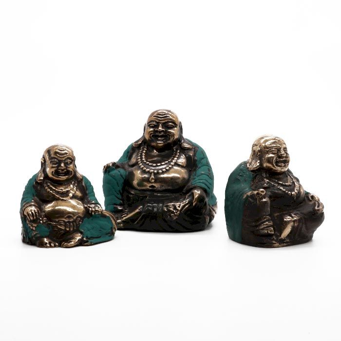 Conjunto de 3 – Budas Felizes (tamanhos sortidos)