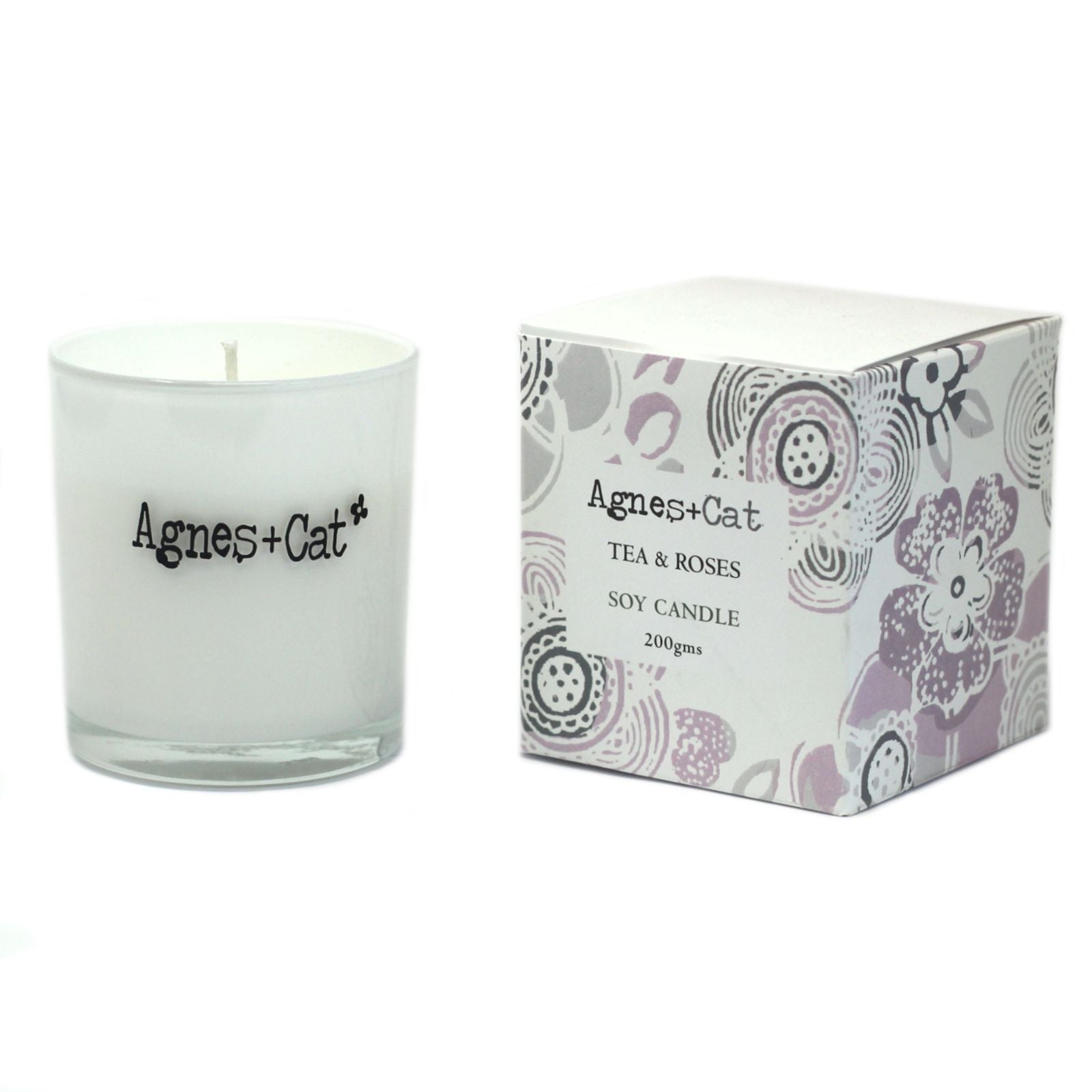 Vela Votiva Tea and Roses