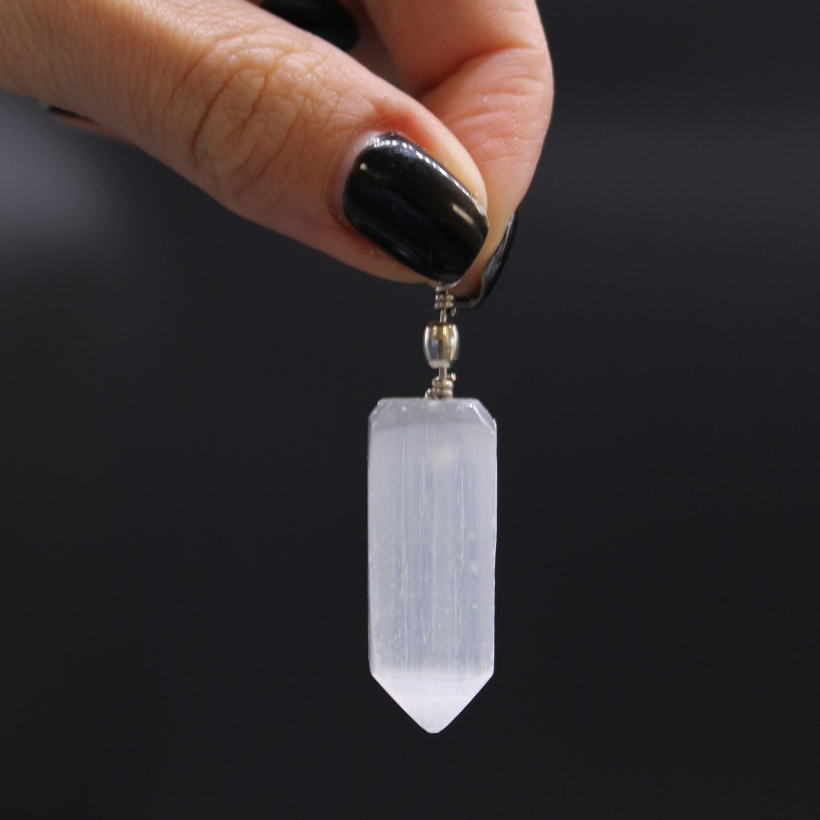 Pendente Oblix de Selenite