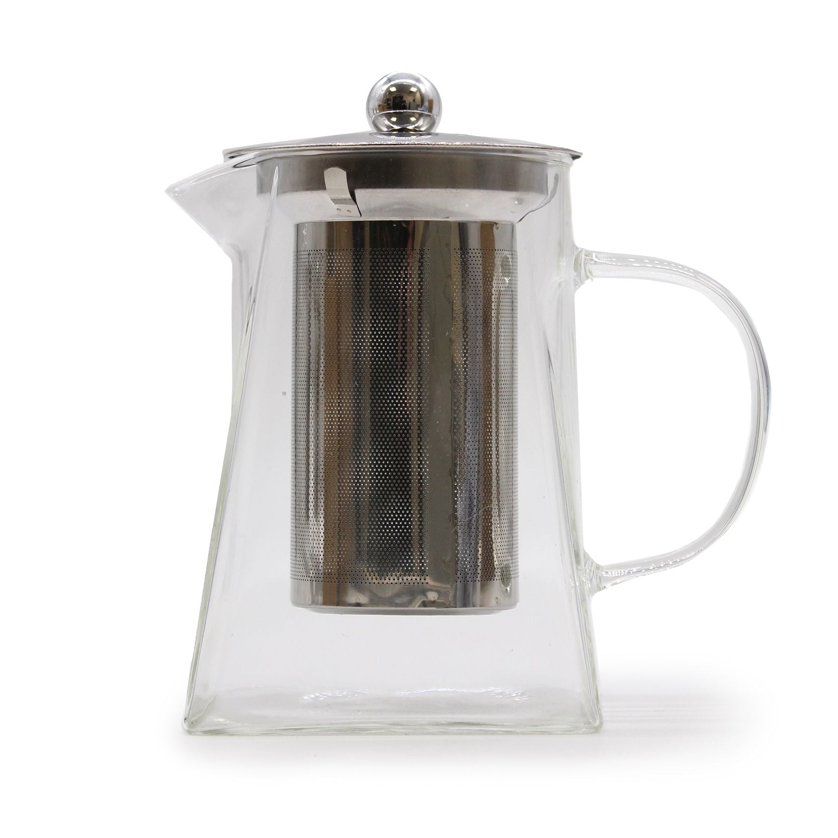Bule de Vidro com Infusor – Forma Torre – 780ml