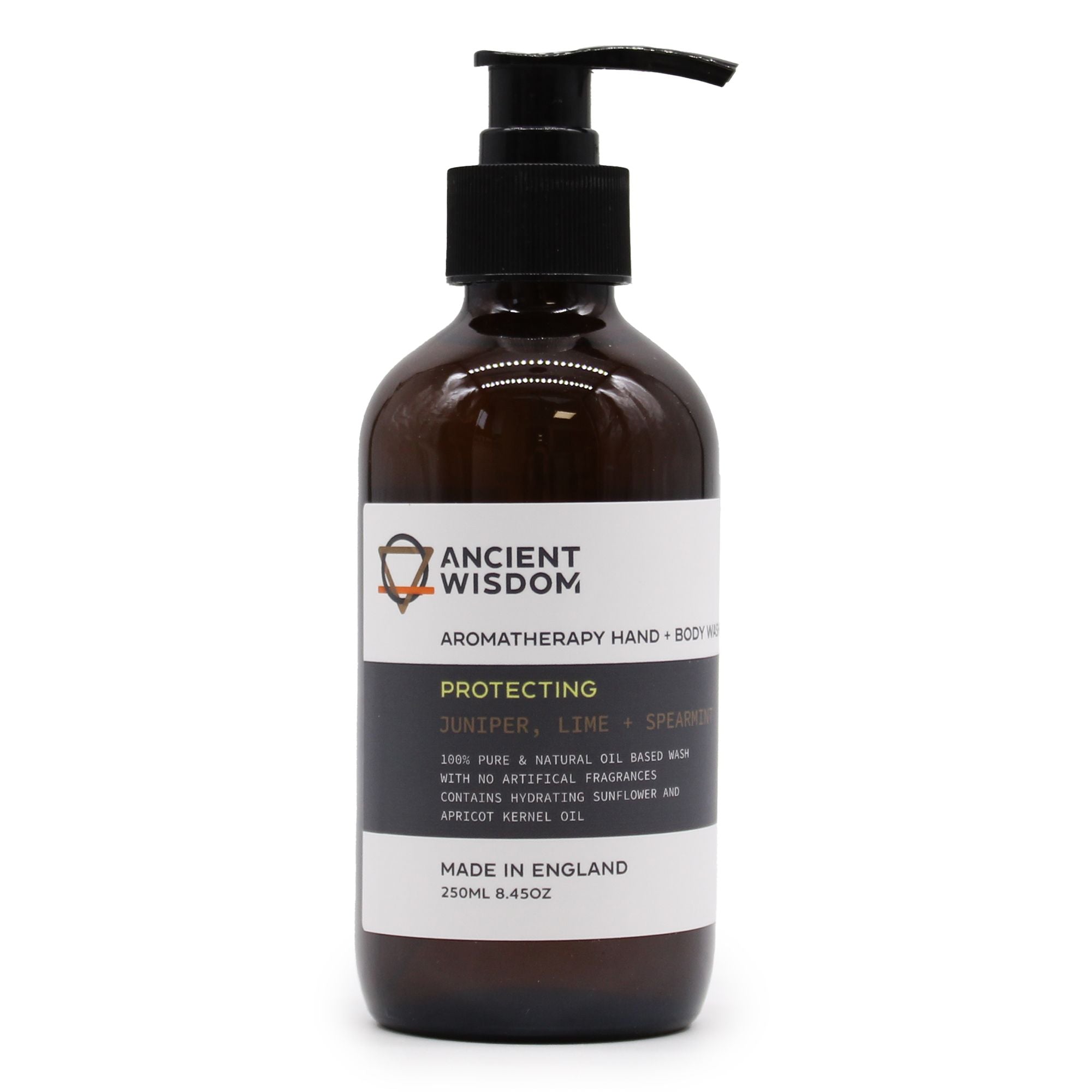 Gel de Banho de Mãos e Corpo - Zimbro, Lima e Hortelã-Verde - 250 ml