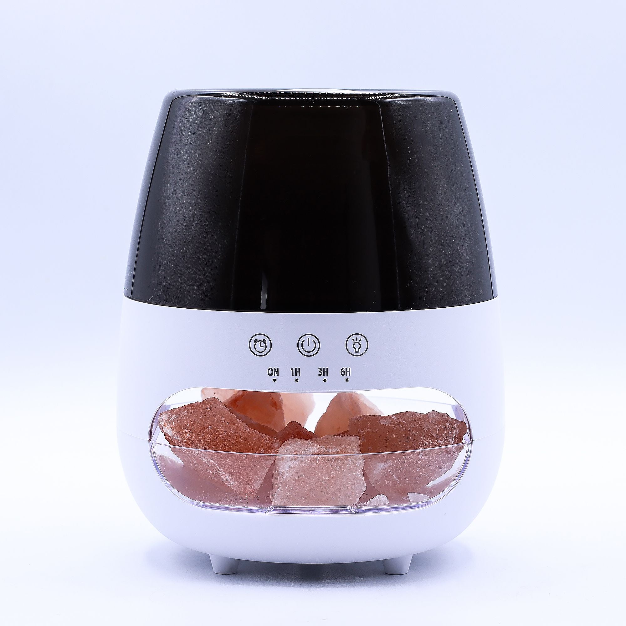 Difusor de Aroma com Efeito Chama Pedra de Sal