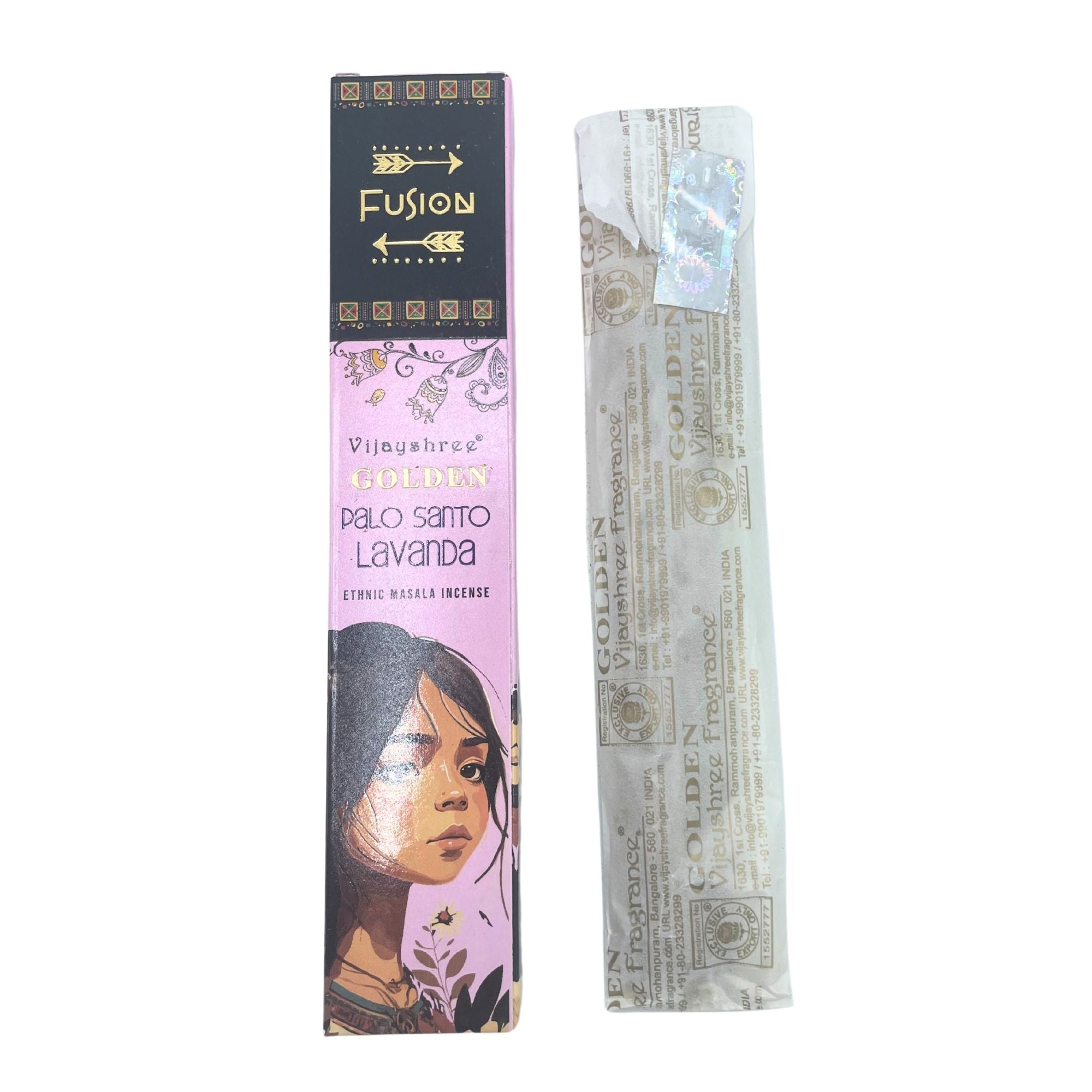 Pau Santo Dourado e Lavanda