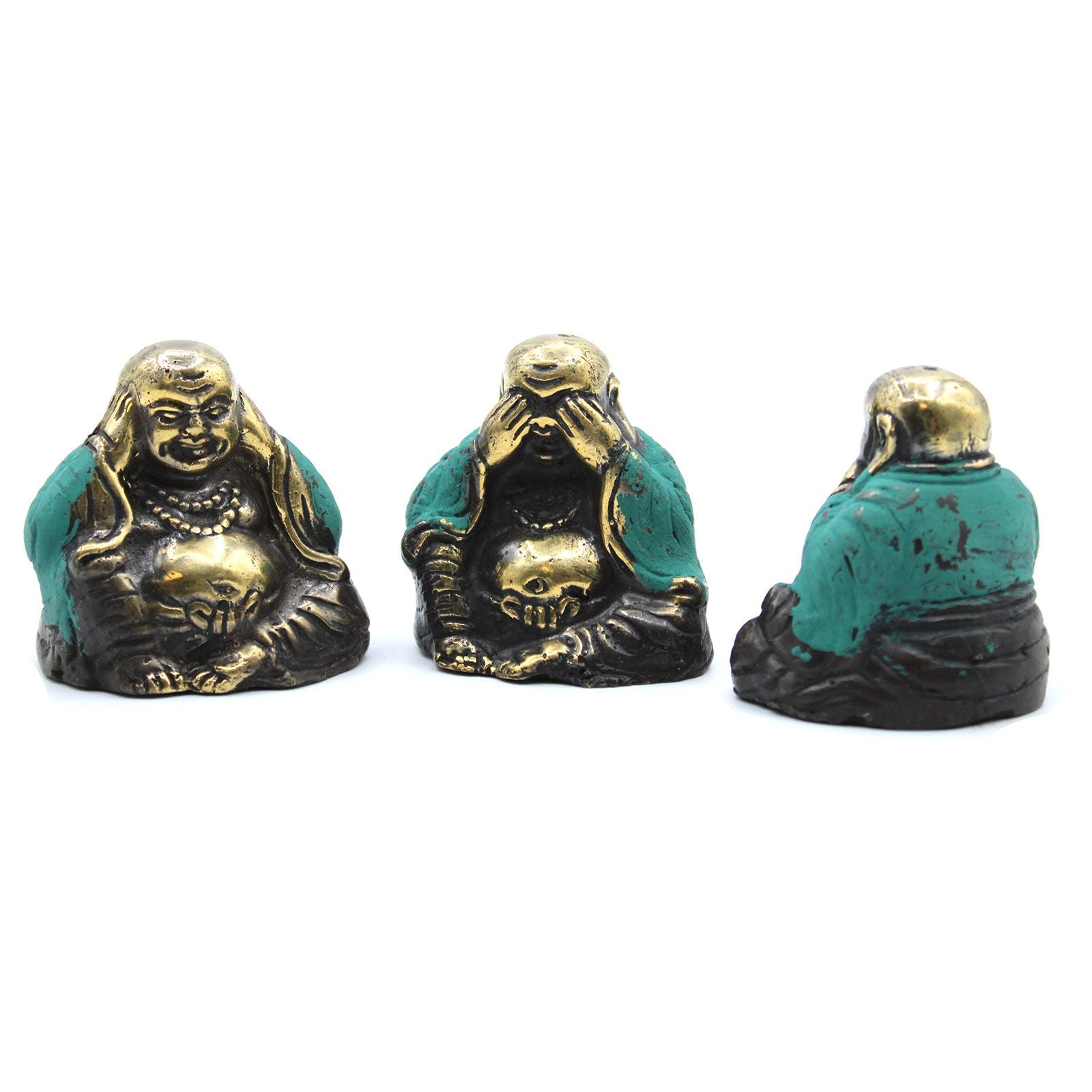 Conjunto de 3 – Não Vejo, Não Ouço, Não Falo – Buda