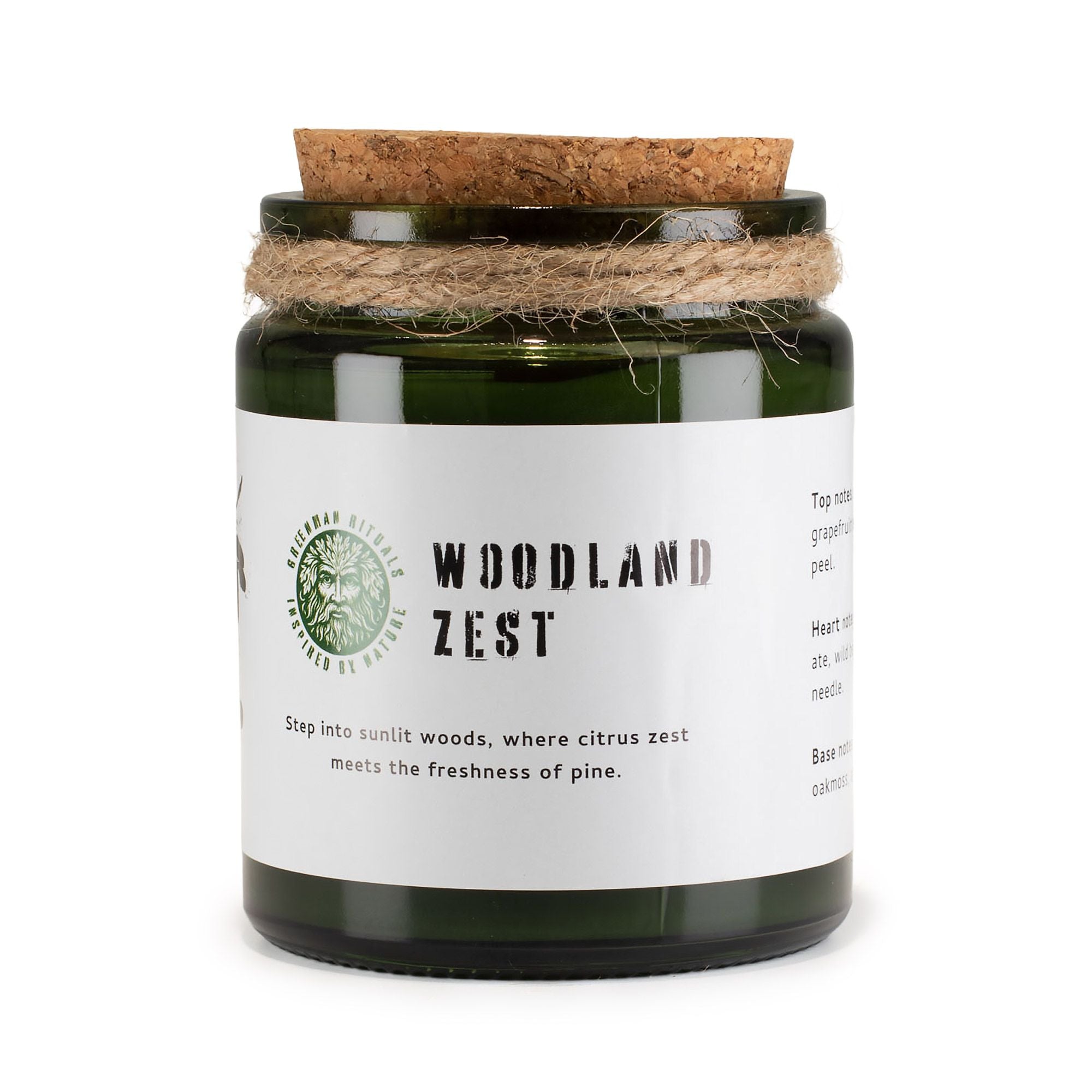 Vela de Soja Greenman Woodwick Essência da Floresta