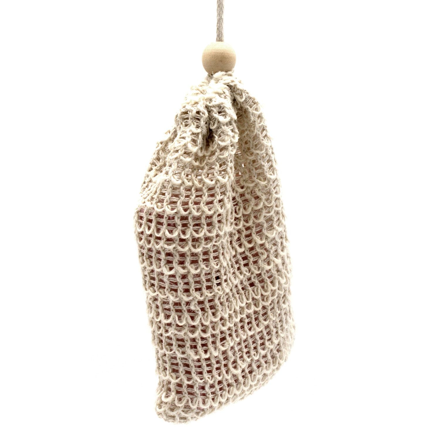 Bolsa para Jabón Natural de Yute Lavado