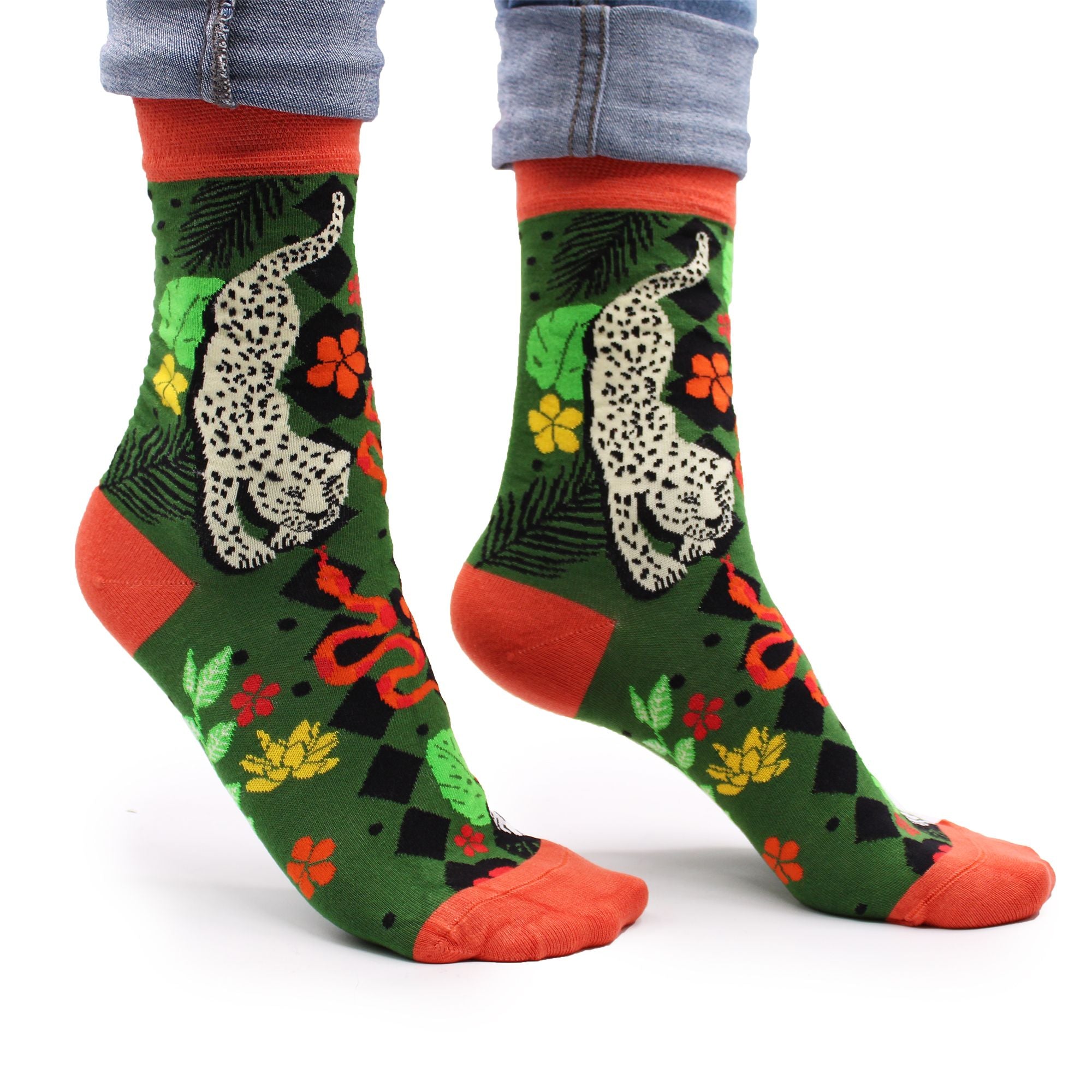 Meias de bambu Hop Hare S/M - Selva de Bali