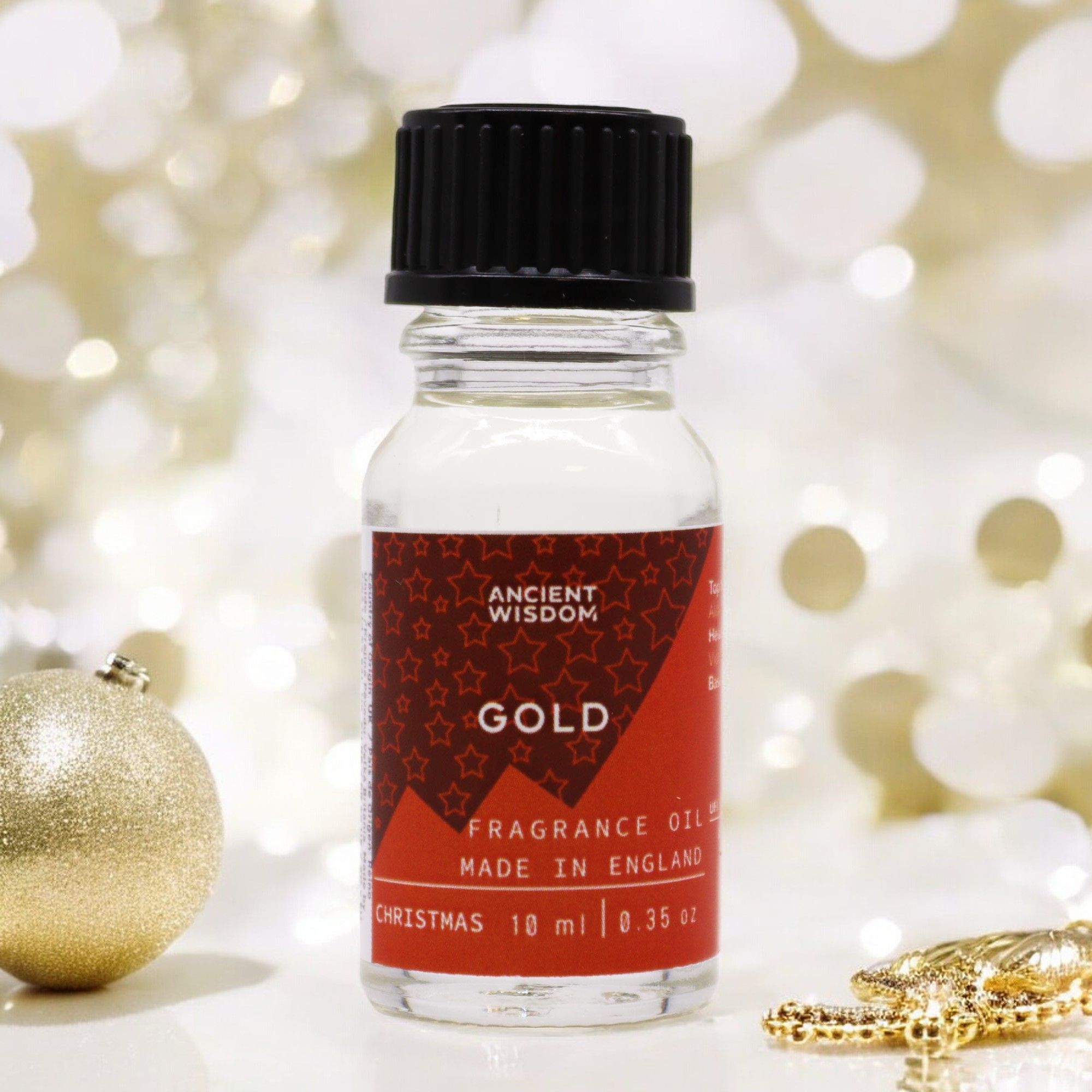 Óleo de Fragrância 10 ml - Ouro (Natal)