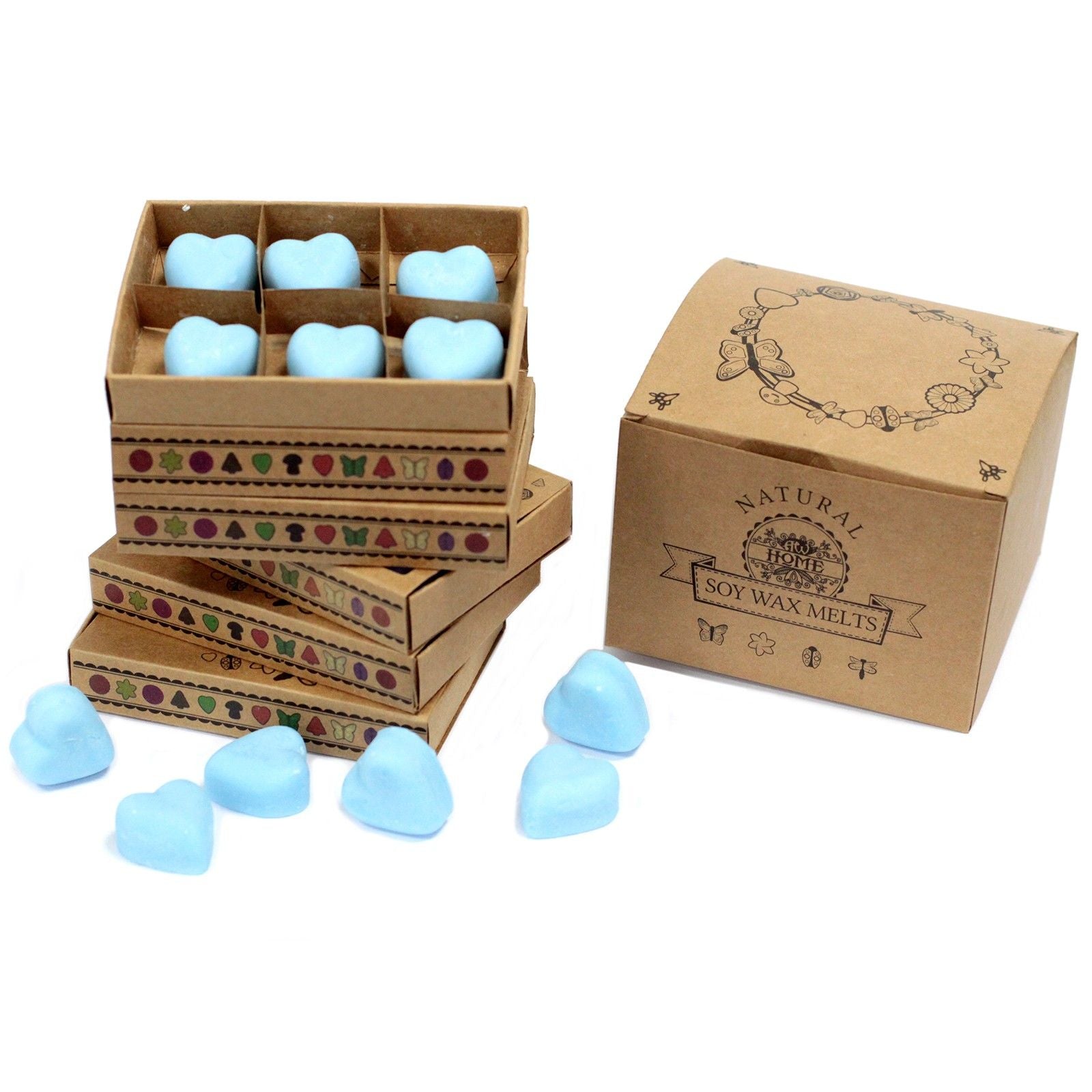 Caixa de 6 Ceras de Soja - Frutos Silvestres