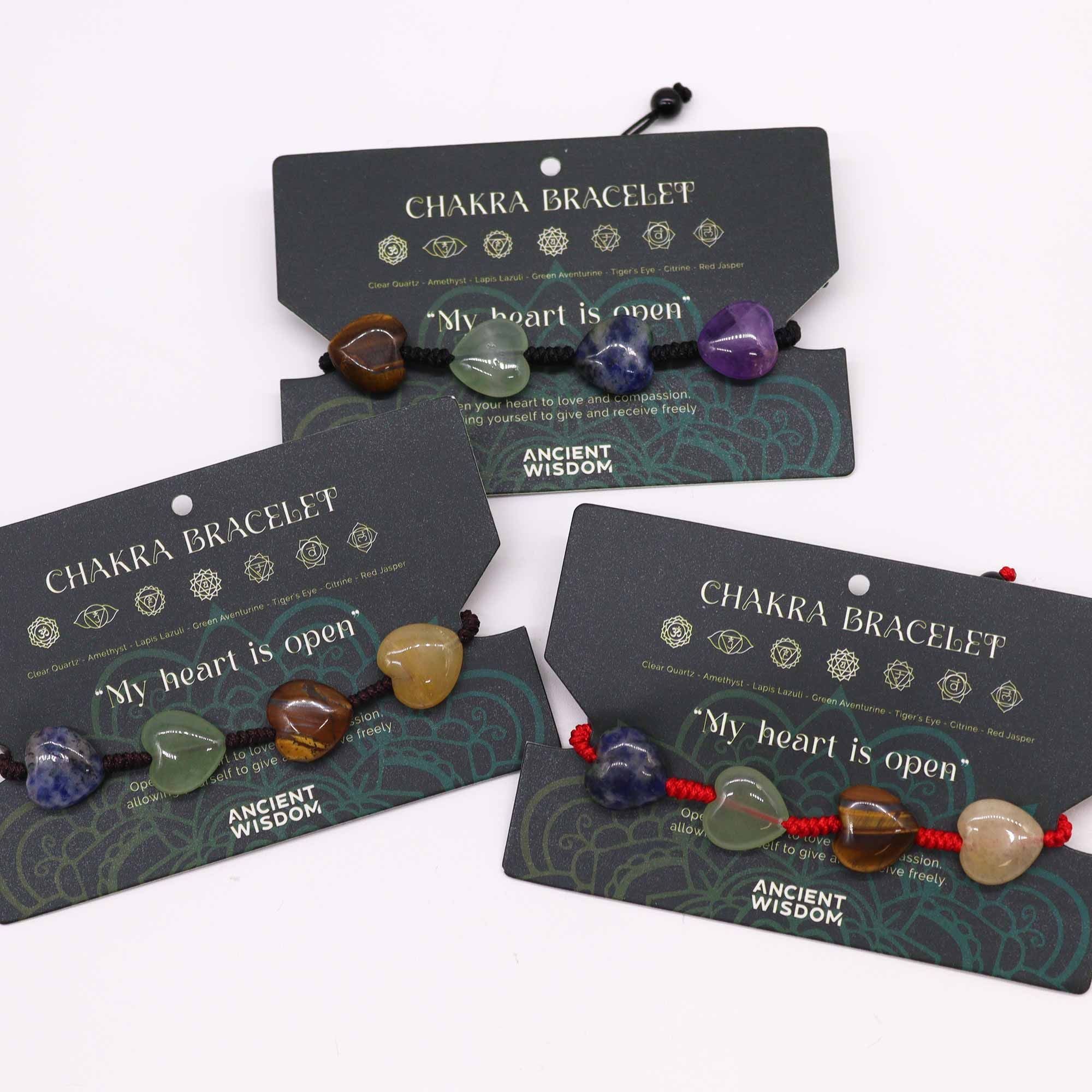 Pulseras de Chakras – Corazón