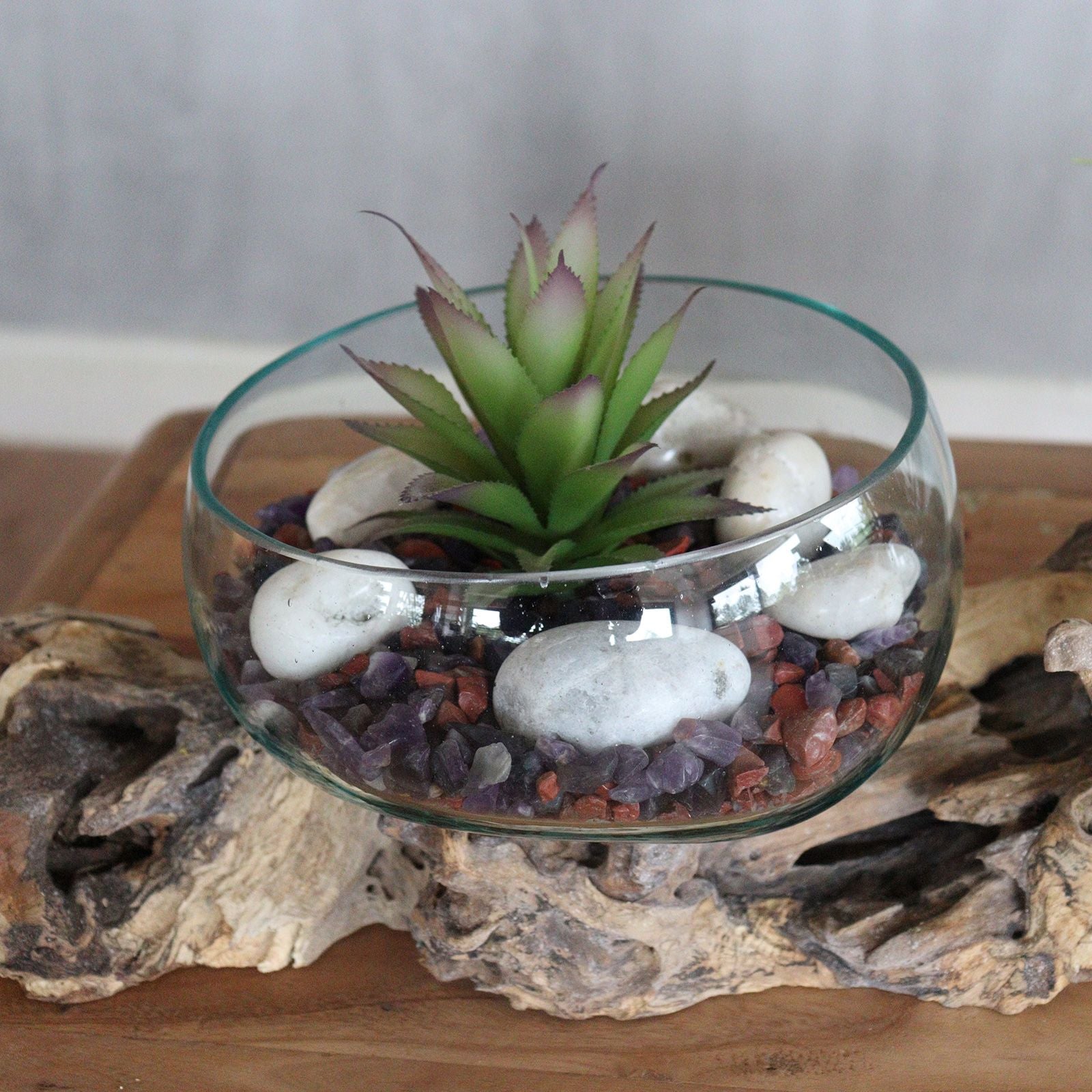Extra Large Double Glass Frame with Stand