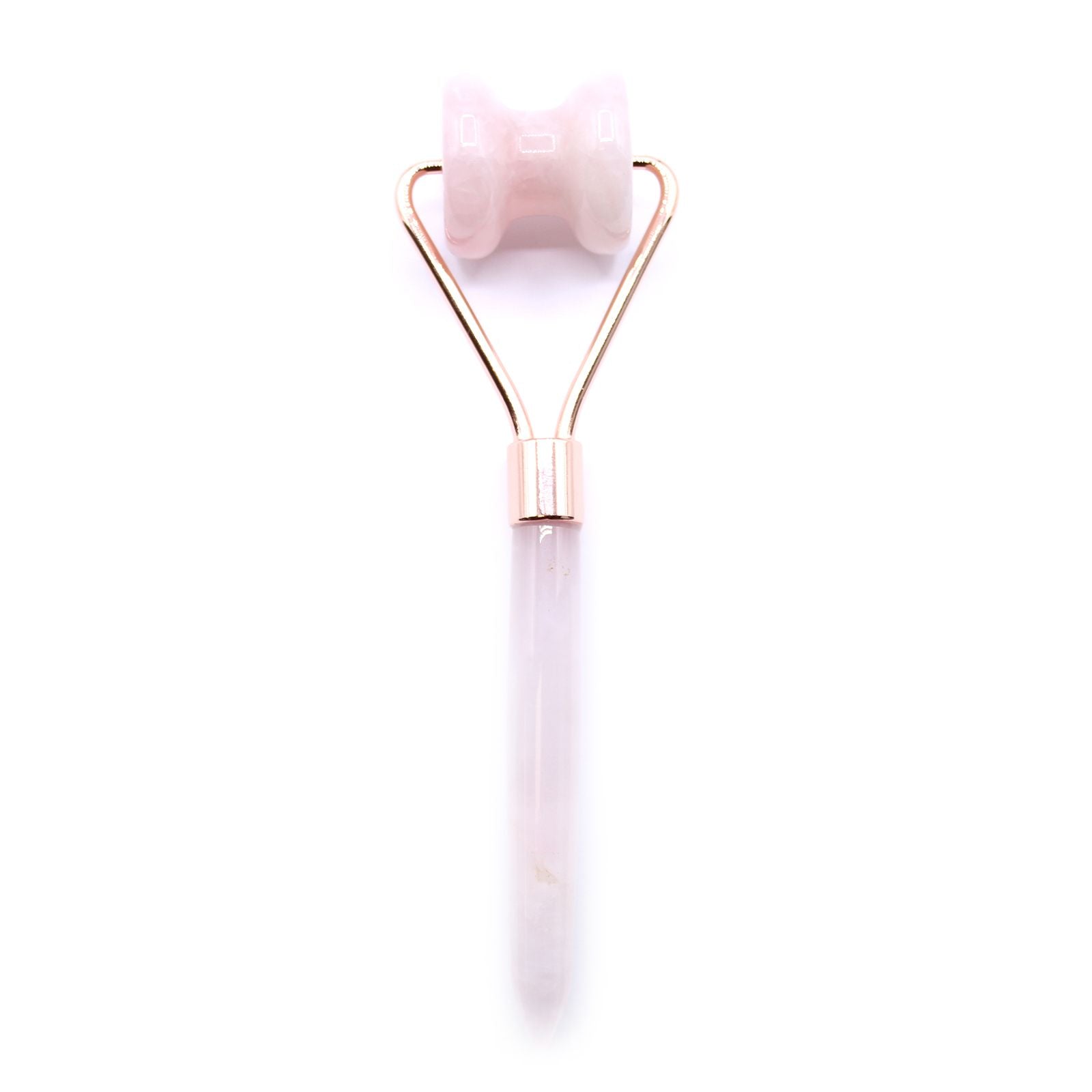 Rolo Facial em Pedra Natural, Quartzo Rosa