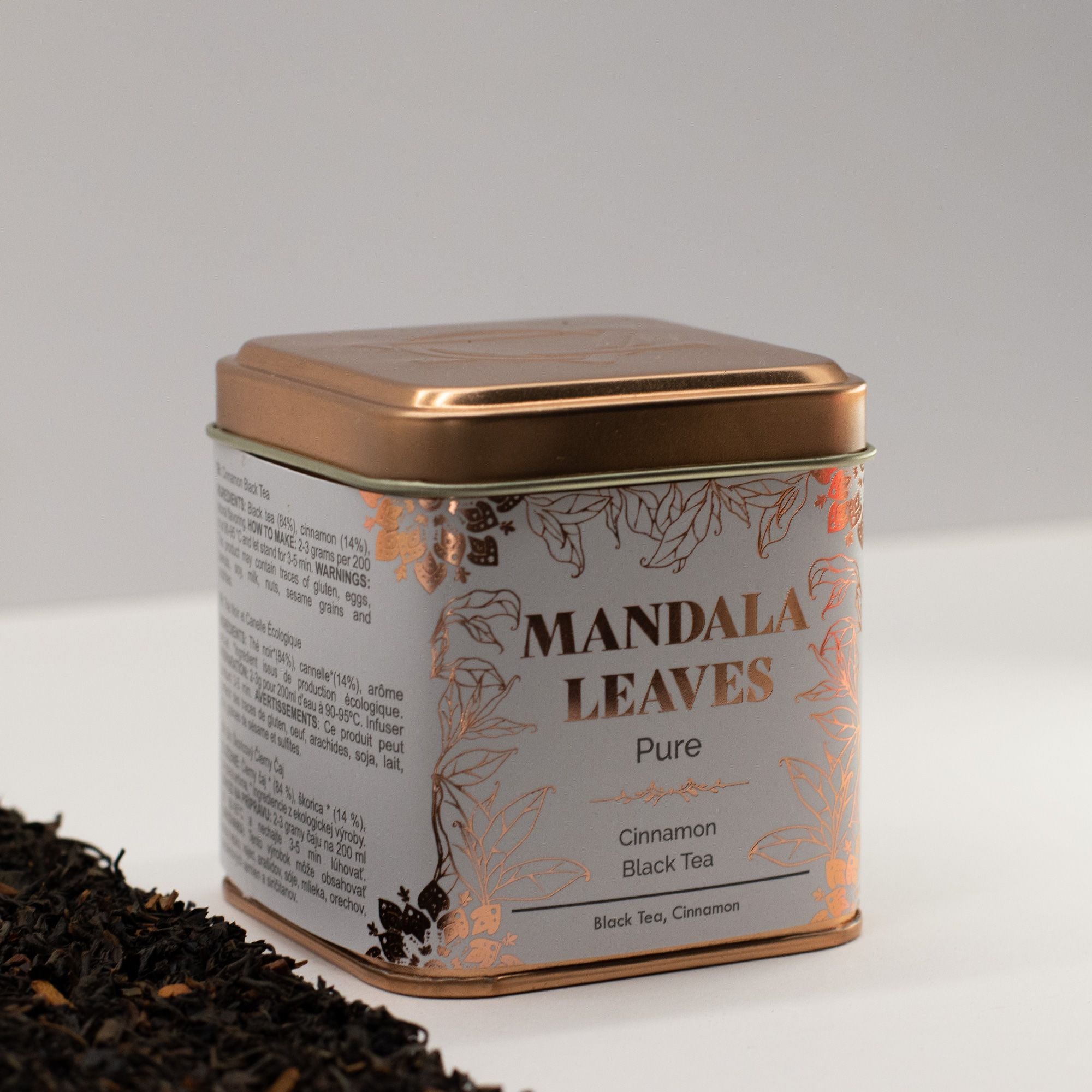 Chá Preto Biológico com Canela – Lata 50g