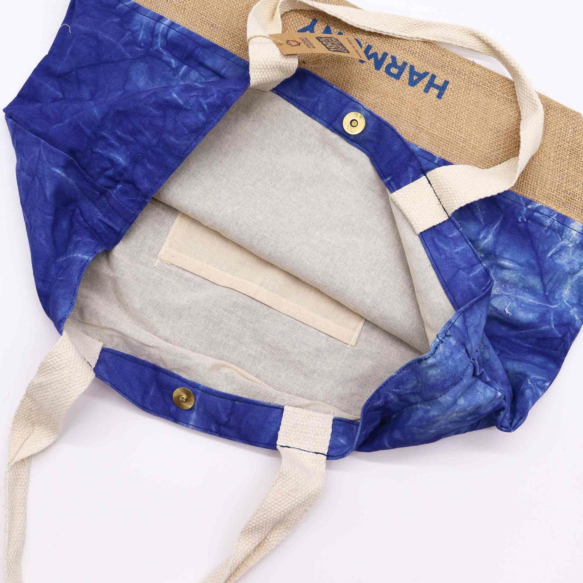 Bolsa All Natural - Azul - Mandala - Harmonia