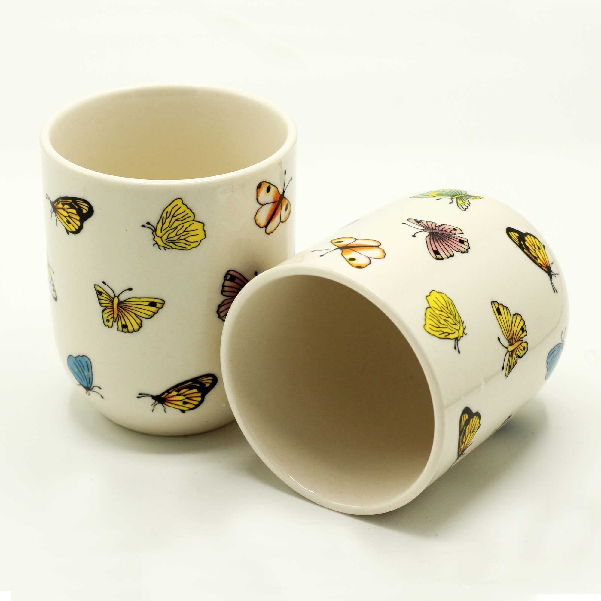 Chávenas de Chá – Borboleta