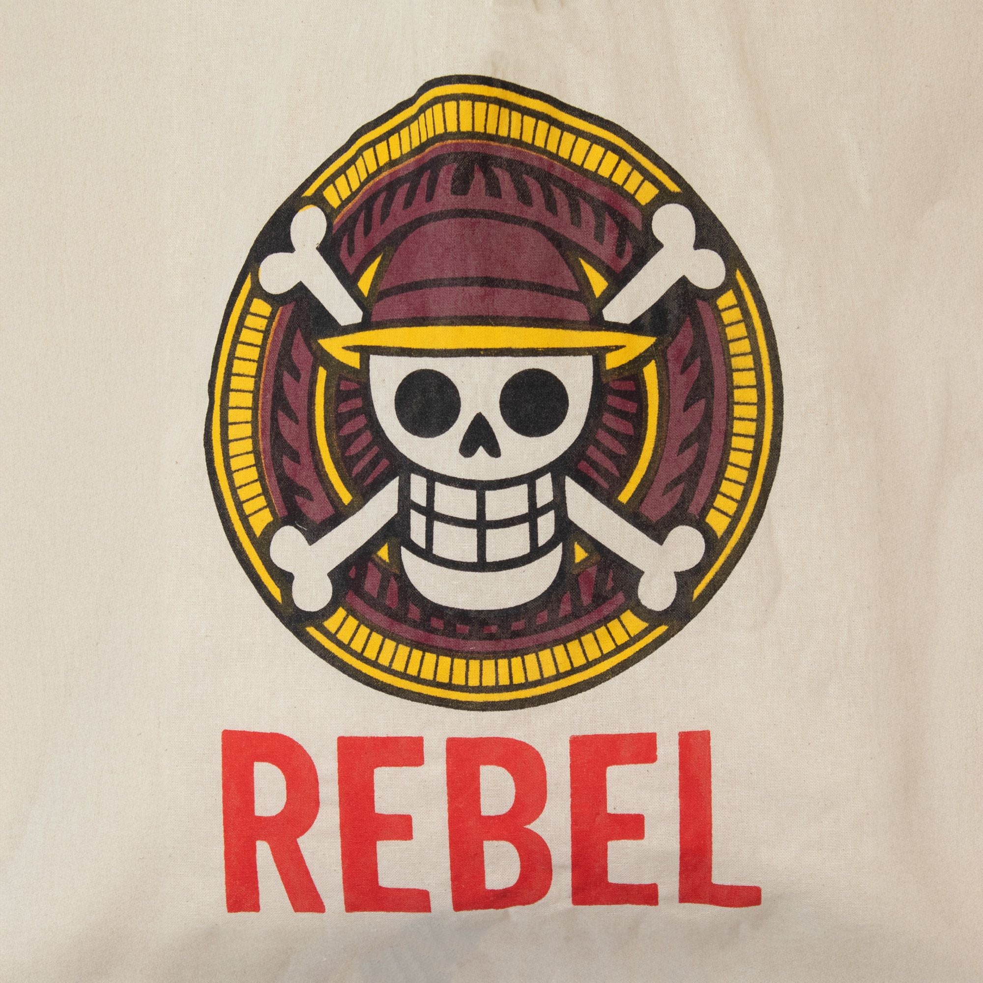 Iconic Basic Nomad Sari Tote Bag - REBEL - Natural 4oz