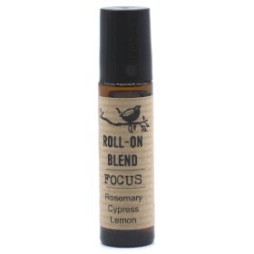 Mistura de Óleos Essenciais Roll-On – Foco