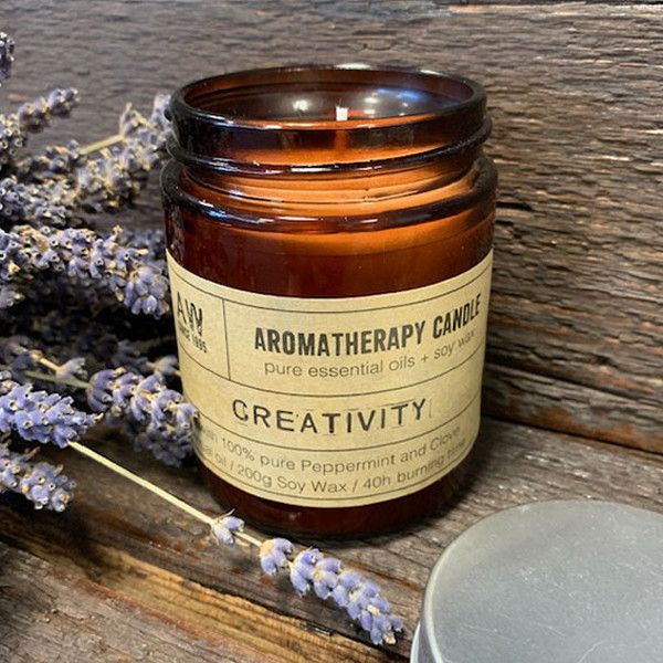 Vela de Aromaterapia Criatividade