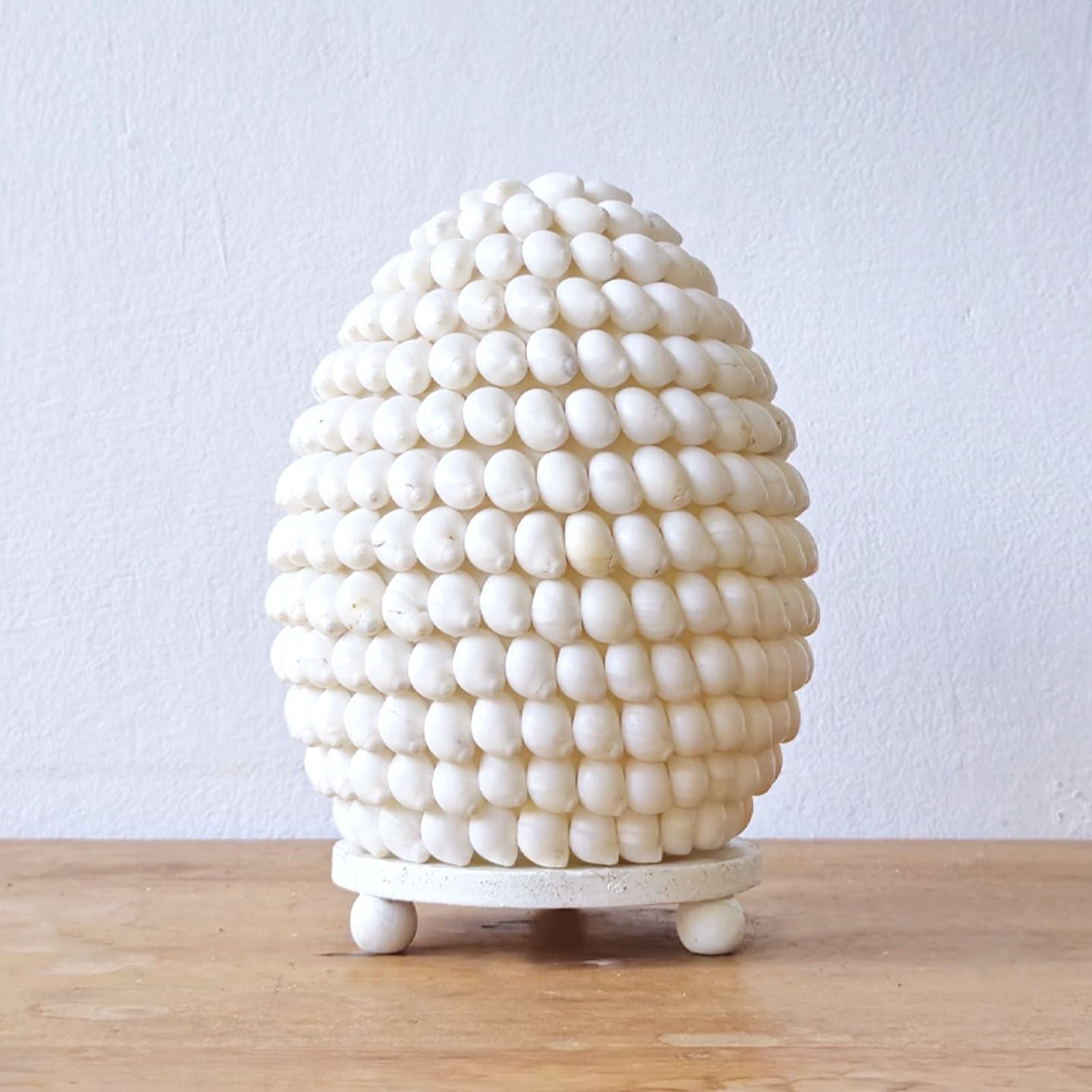 Lâmpada Boho de Conchas – Concha Buting Oval