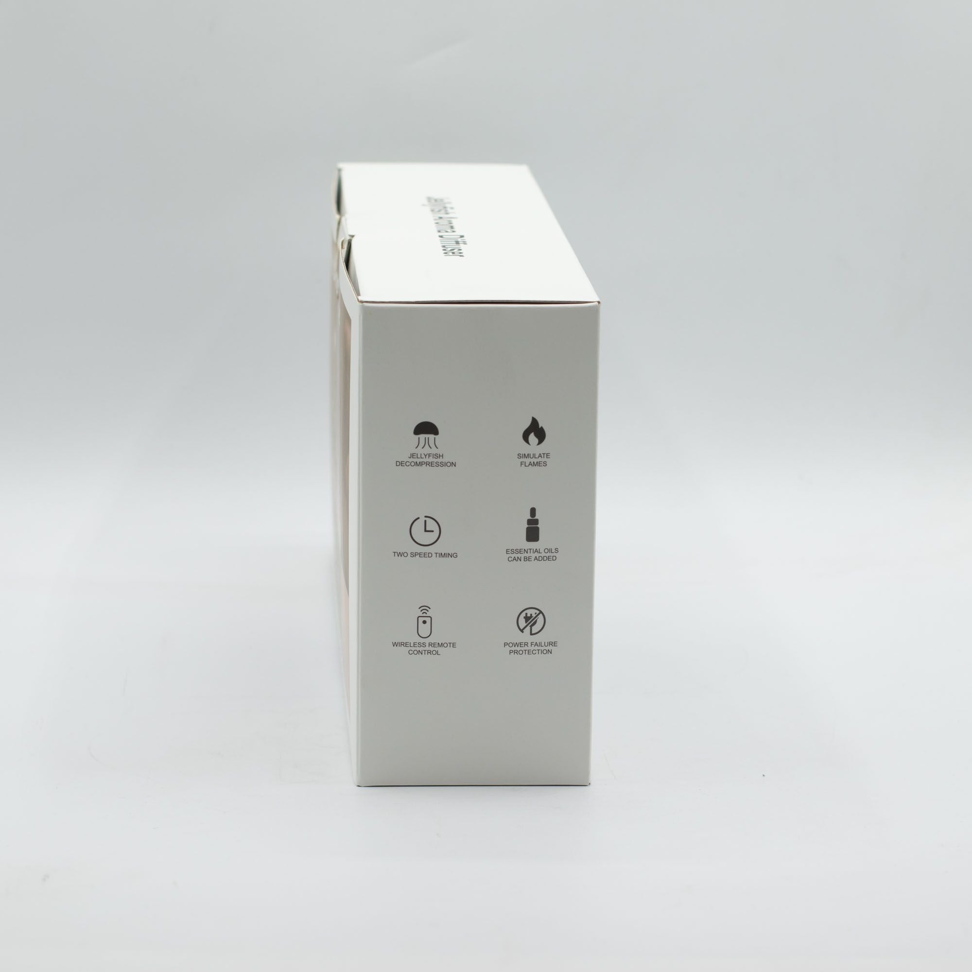 Difusor de Aromas Ultrasónico con Forma de Barco y Luz LED Multicolor