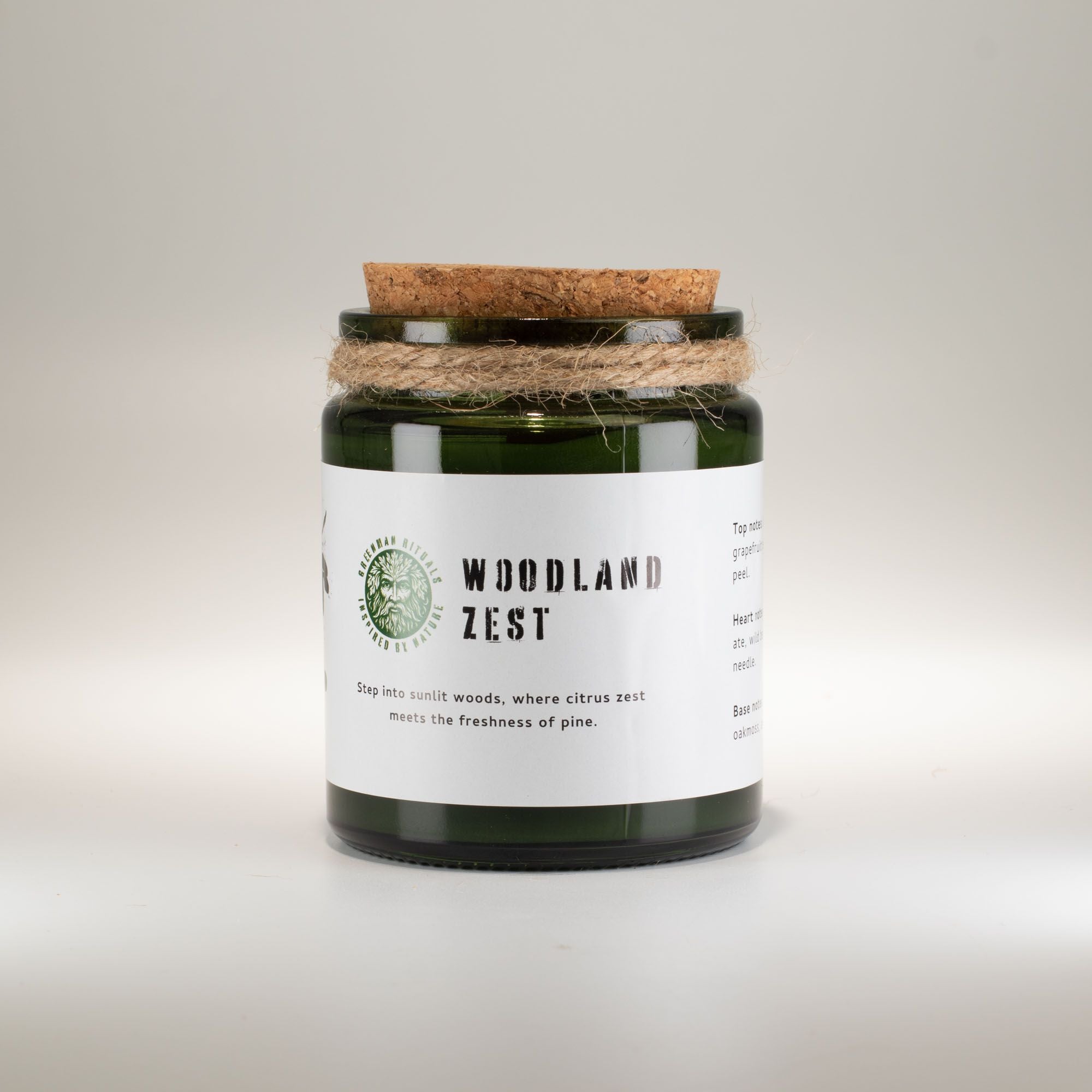 Vela de Soja Greenman Woodwick Essência da Floresta