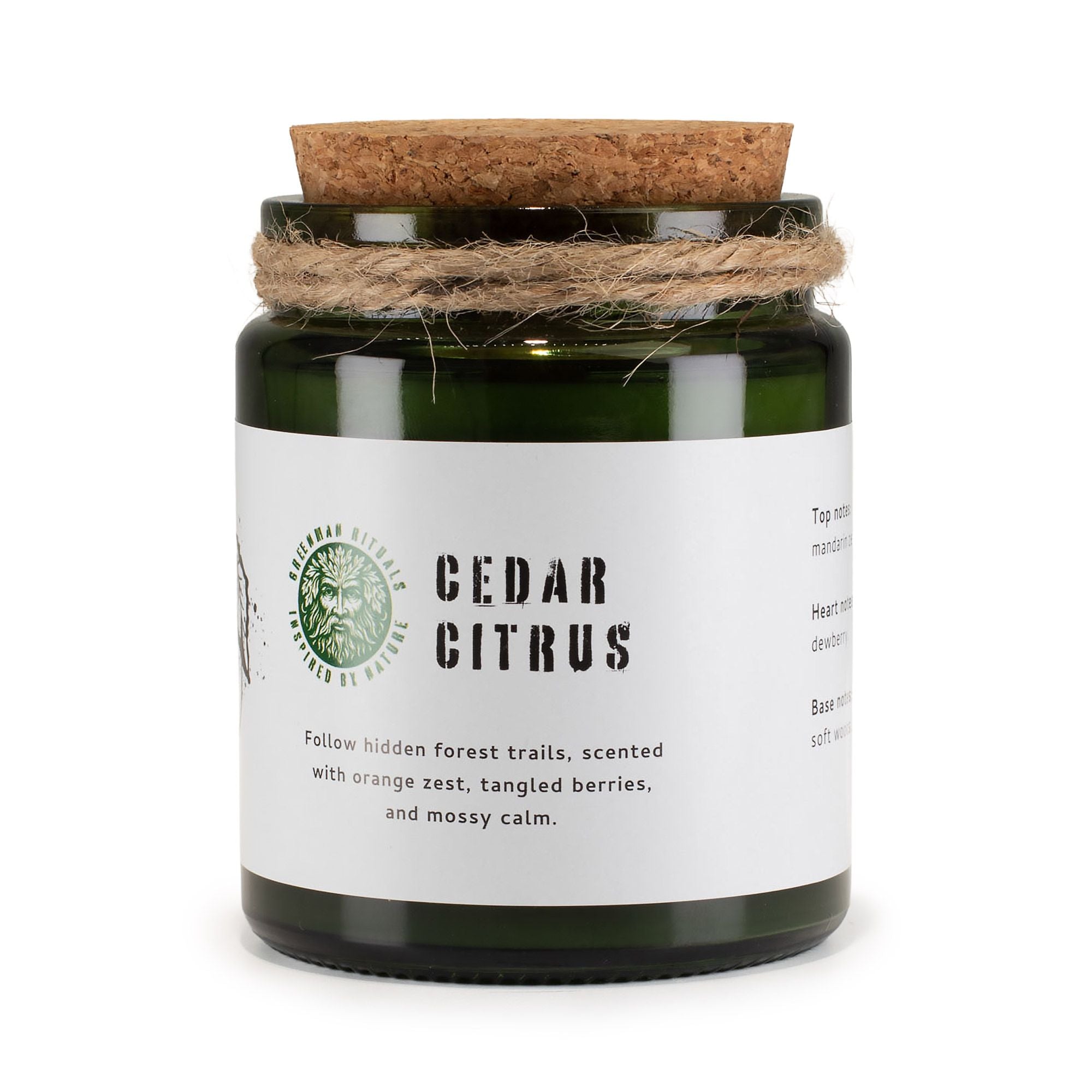 Vela de Soja Greenman Woodwick Cedro e Citrinos