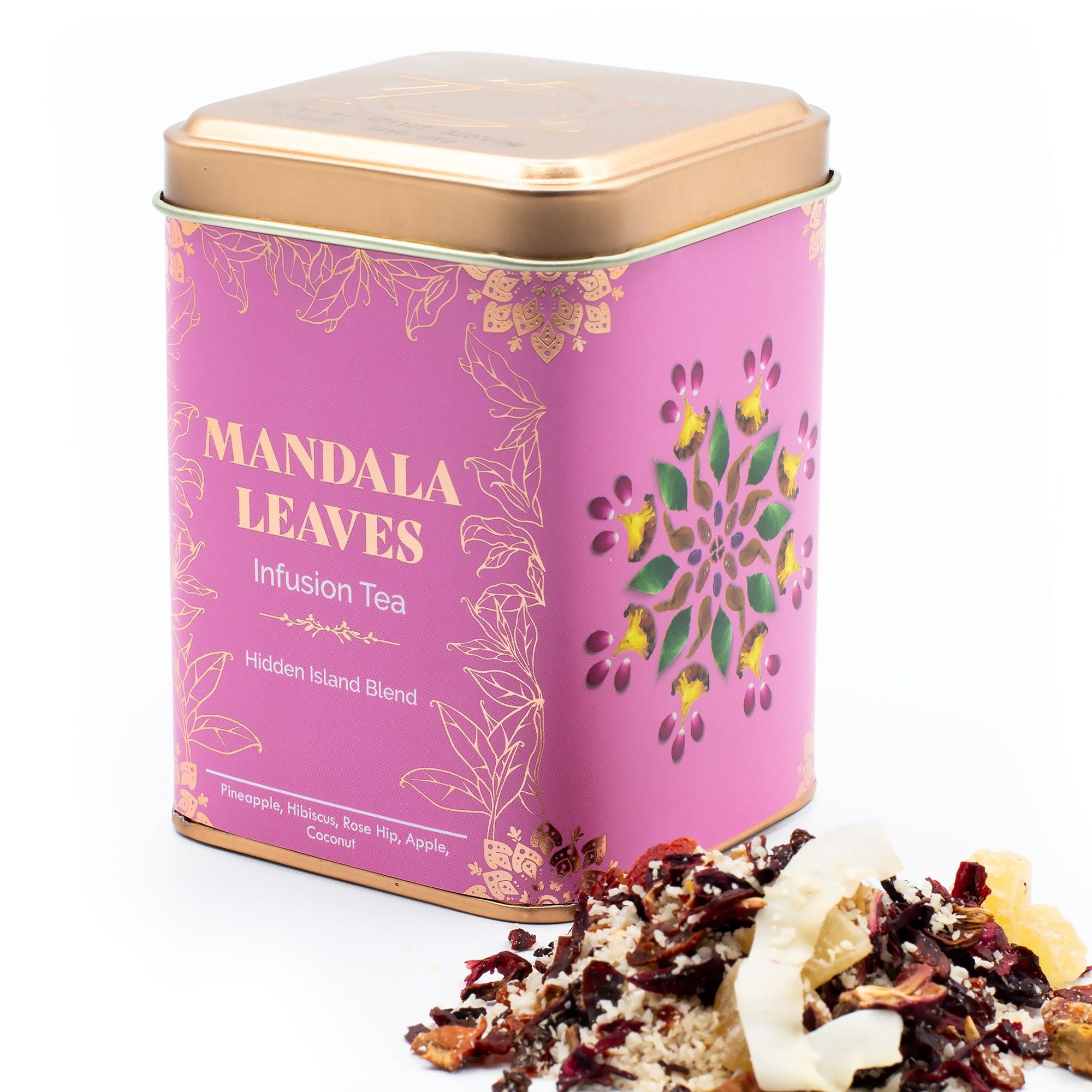 Mistura de Chá Ilhas Ocultas – Lata 50g