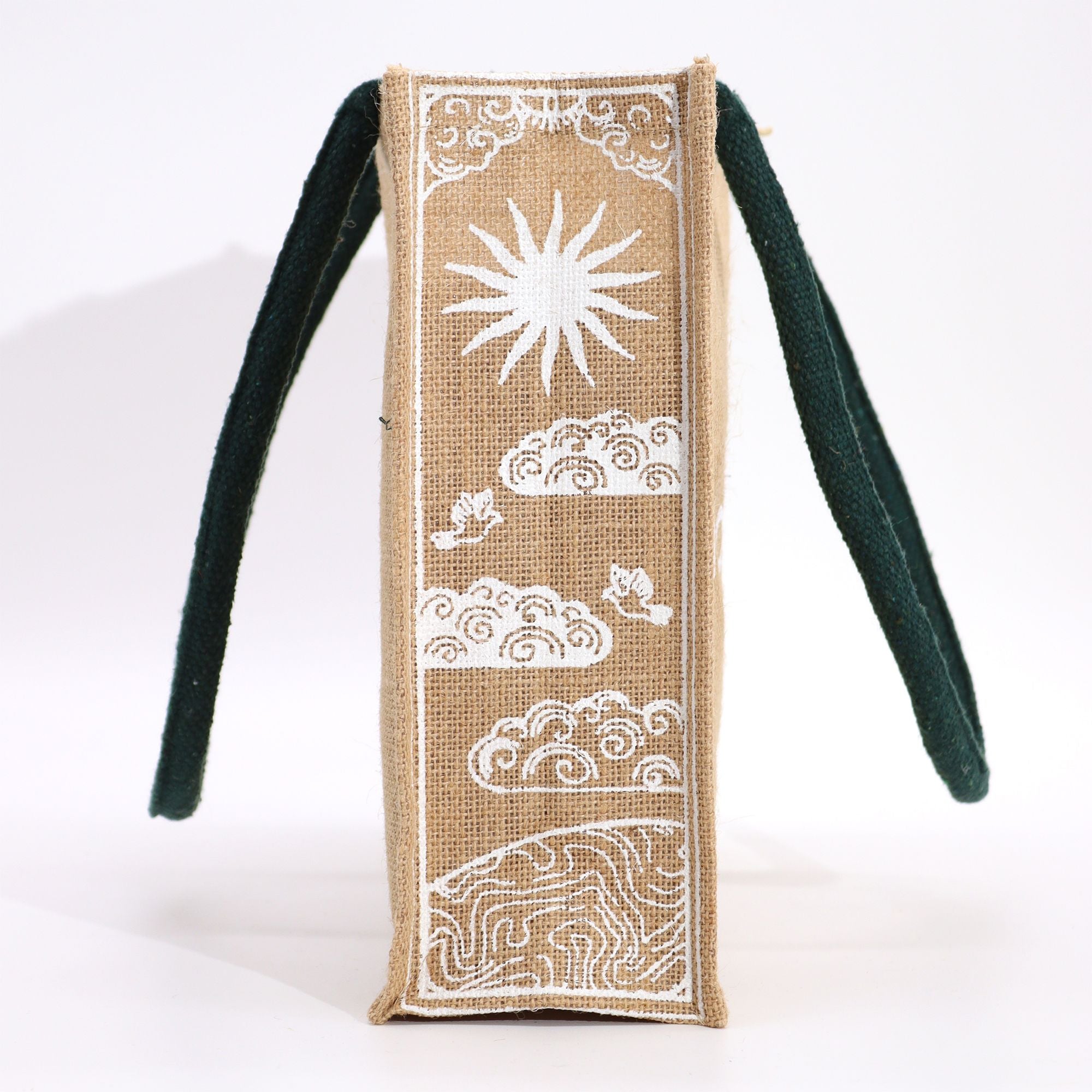 Bolsa Grande de Juta Hop Hare - Sou Brilhante