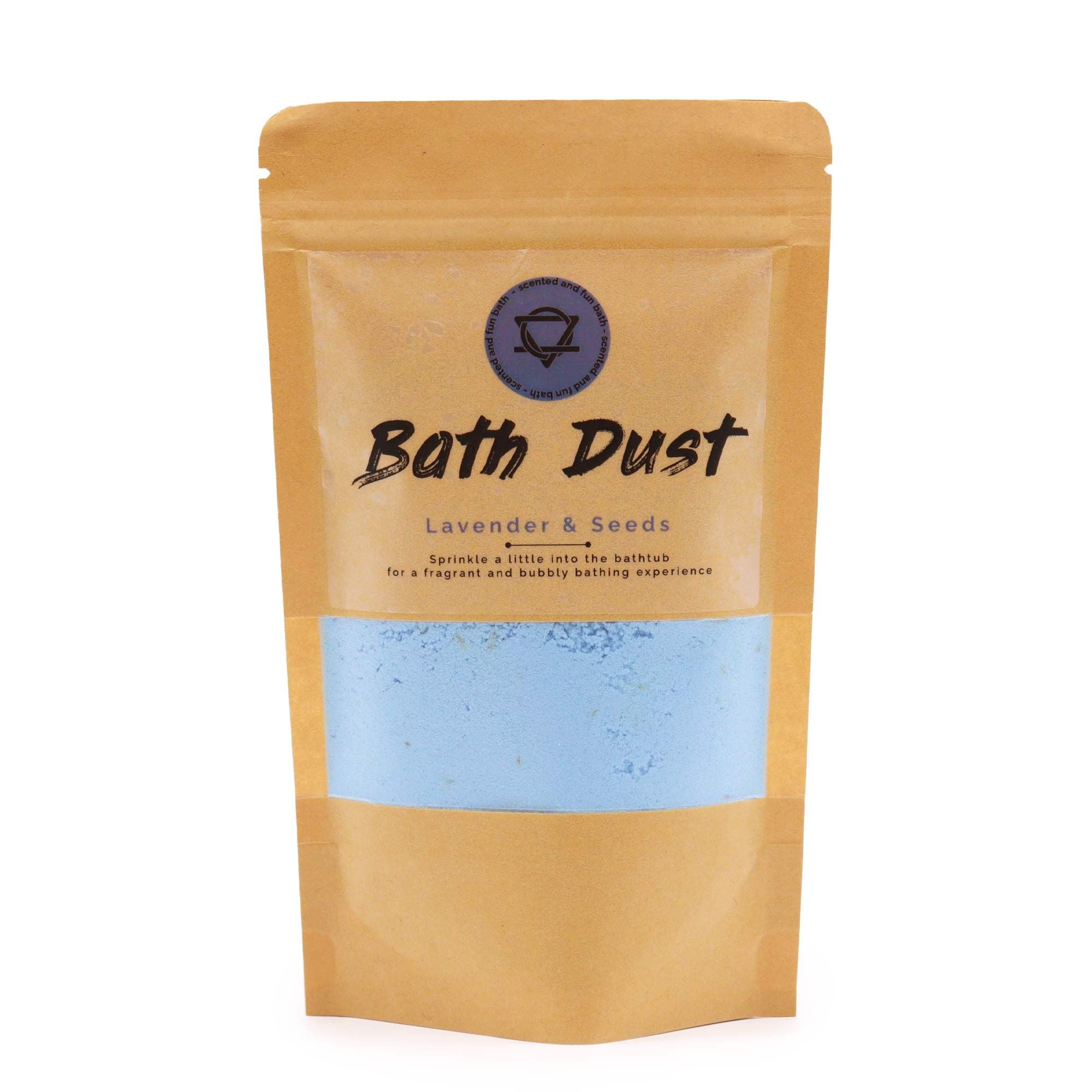 Pó de Banho - Lavanda e Sementes - 190 g