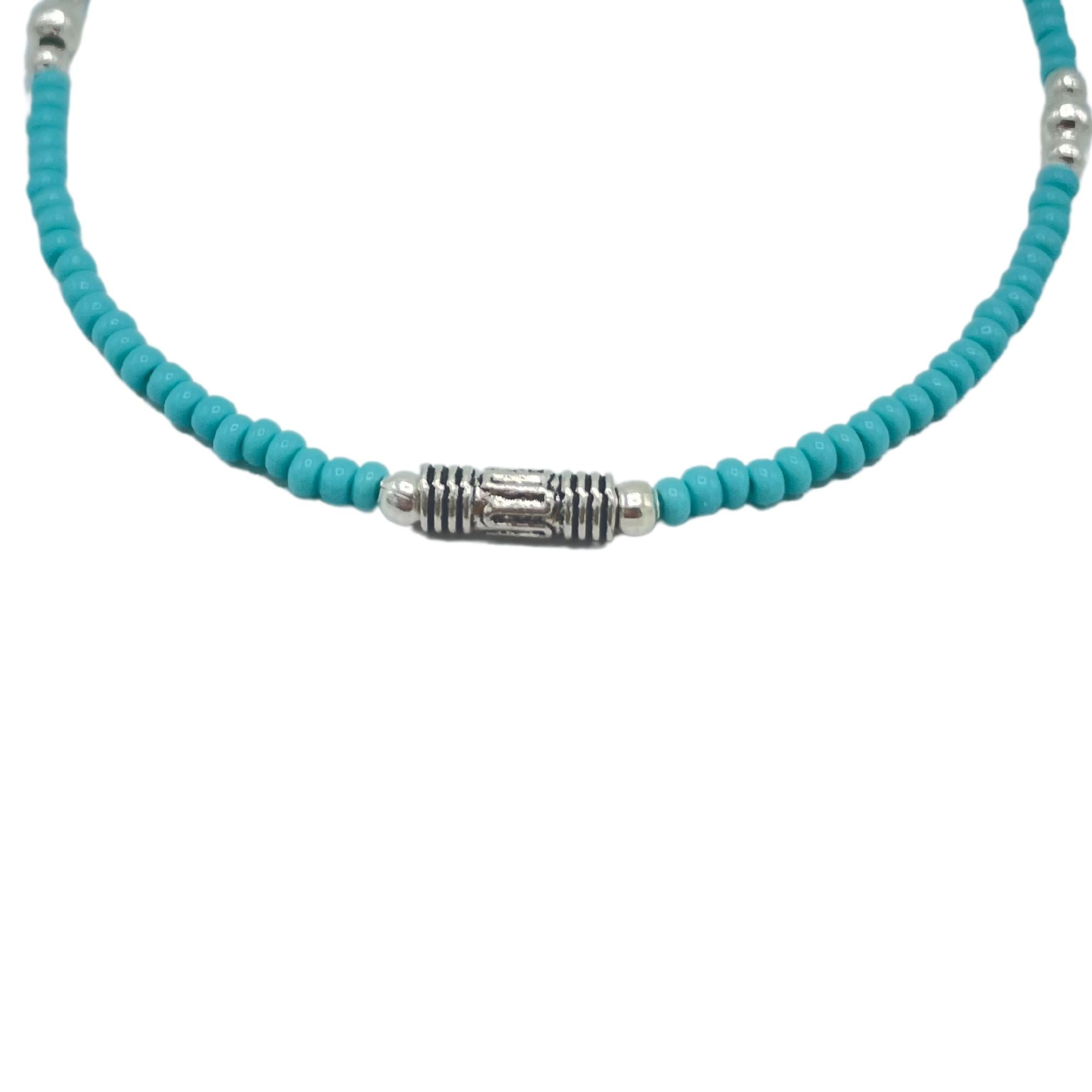 Pulsera Nepalí de Gemas Extrafinas - Turquesa y Lágrima