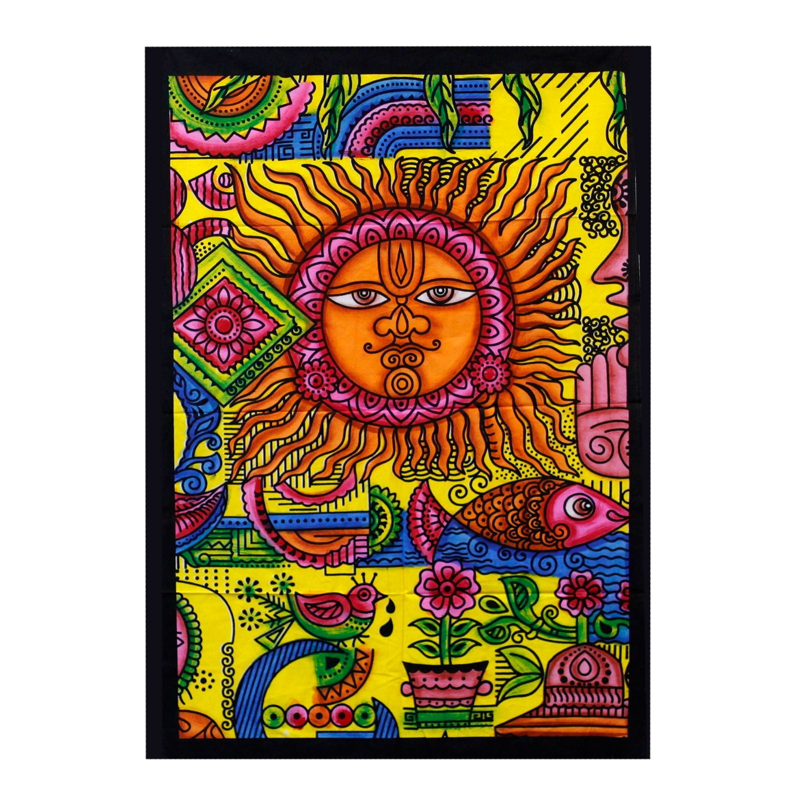 Arte de Parede em Algodão Sol