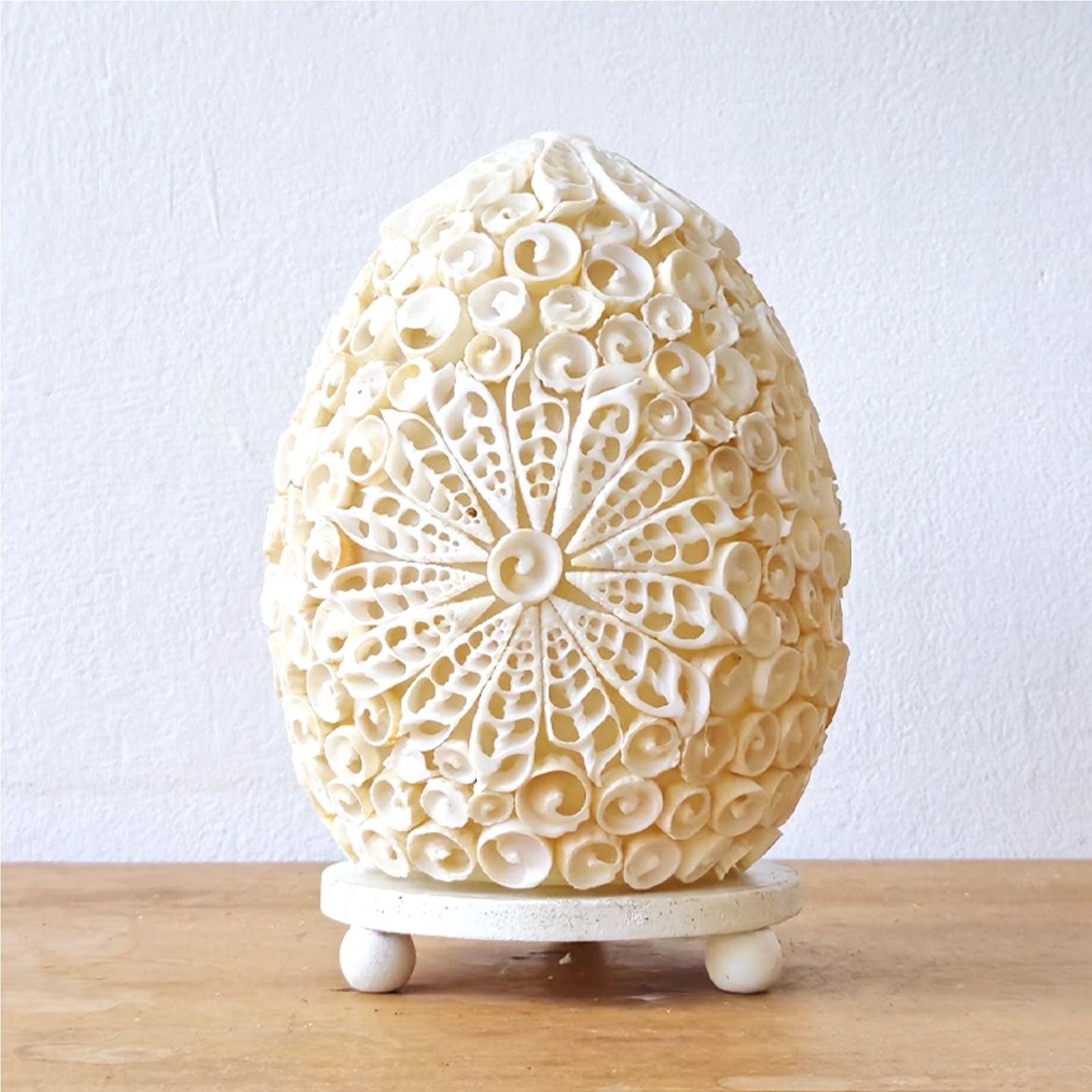 Lâmpada Boho de Conchas – Concha Oval