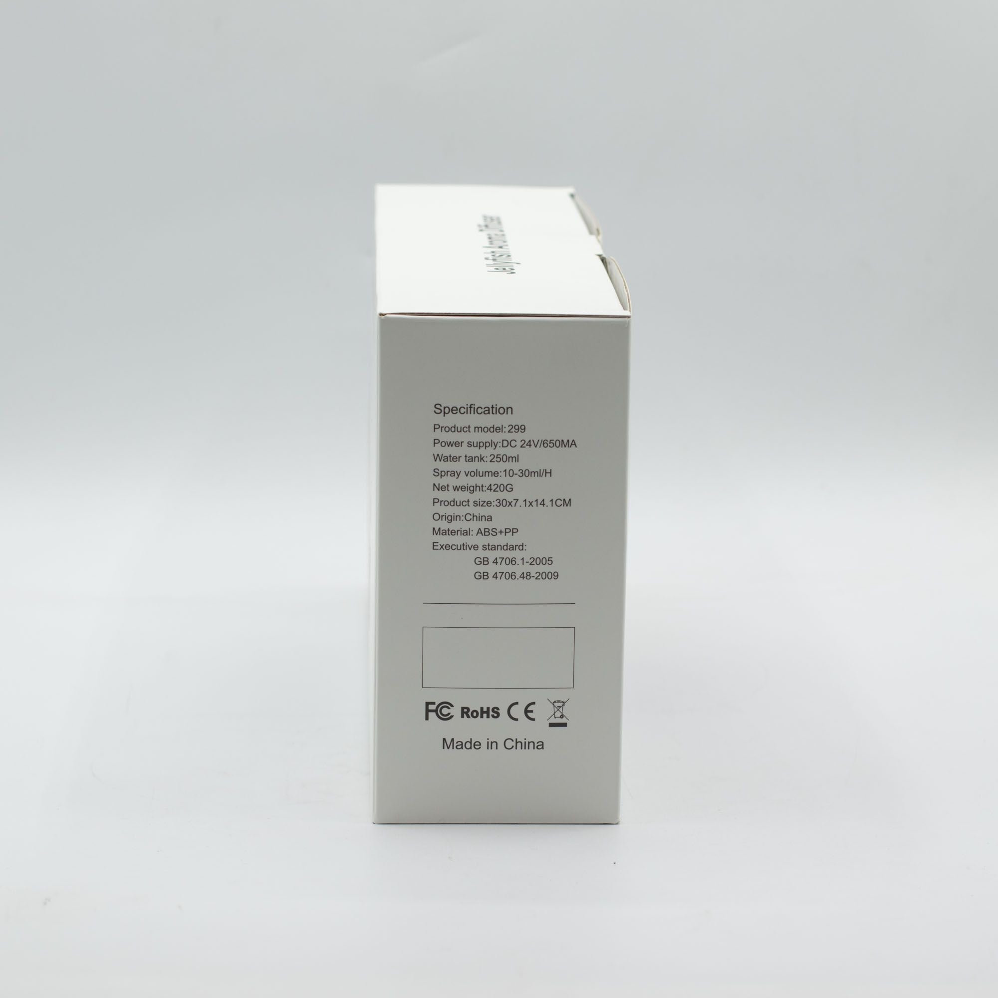 Difusor de Aromas Ultrasónico con Forma de Barco y Luz LED Multicolor