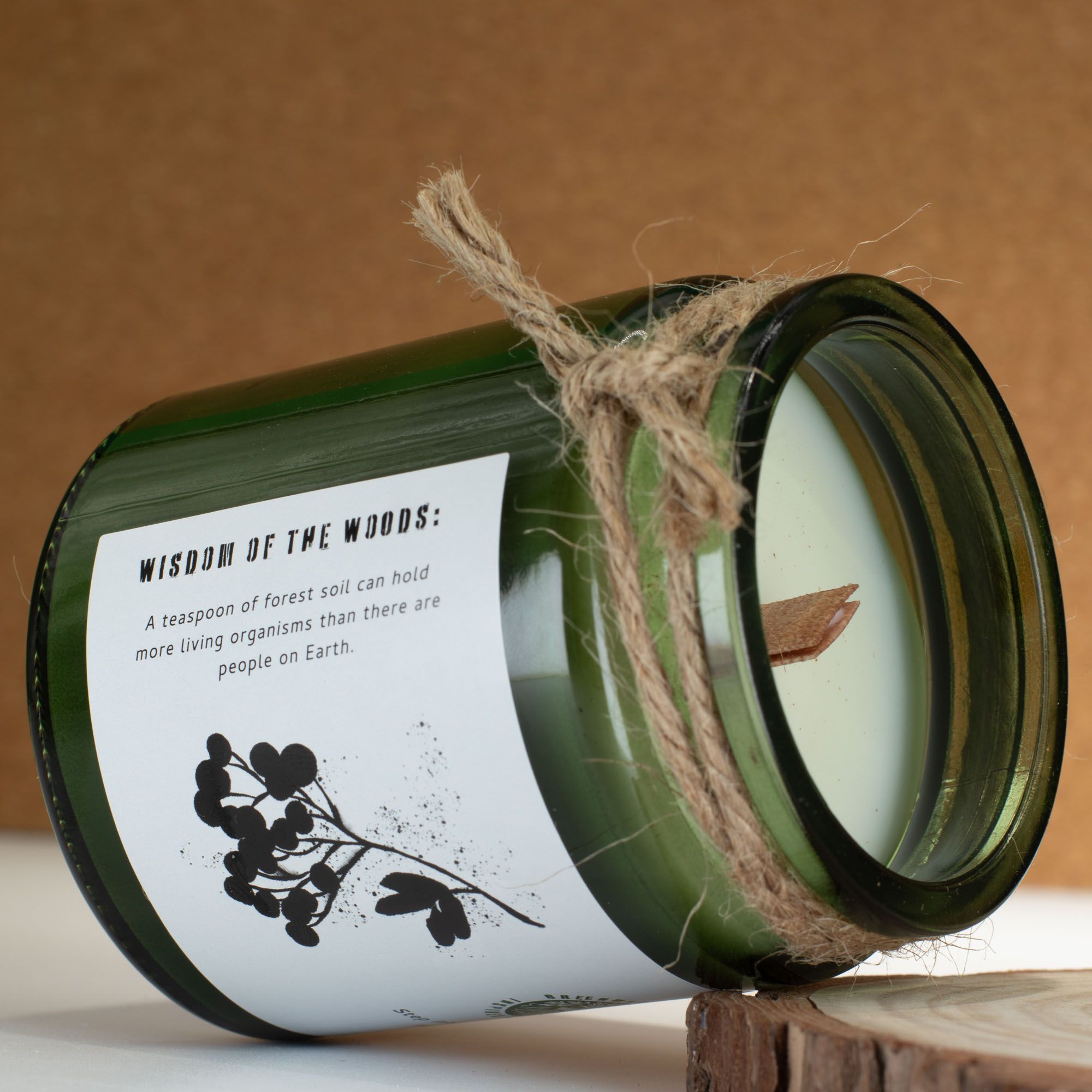 Vela de Soja Greenman Woodwick Essência da Floresta