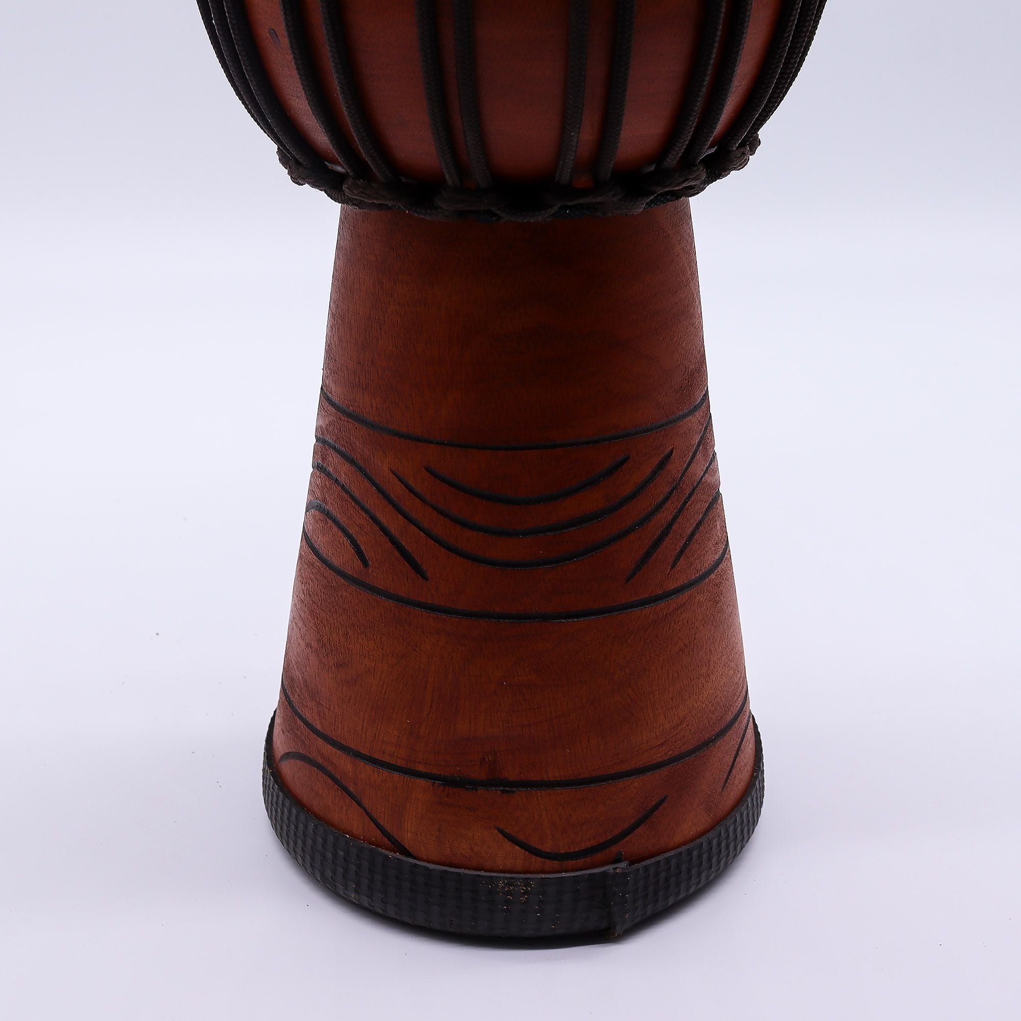 Tambor Djembé Profissional Médio - Ritmo da Liberdade (Agudo) - 40 cm (18 cm diâmetro)