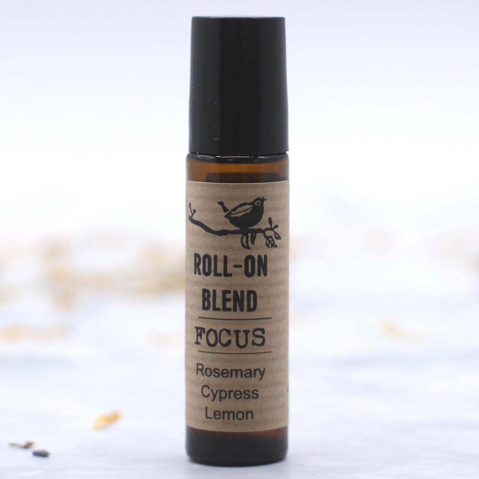 Mistura de Óleos Essenciais Roll-On – Foco