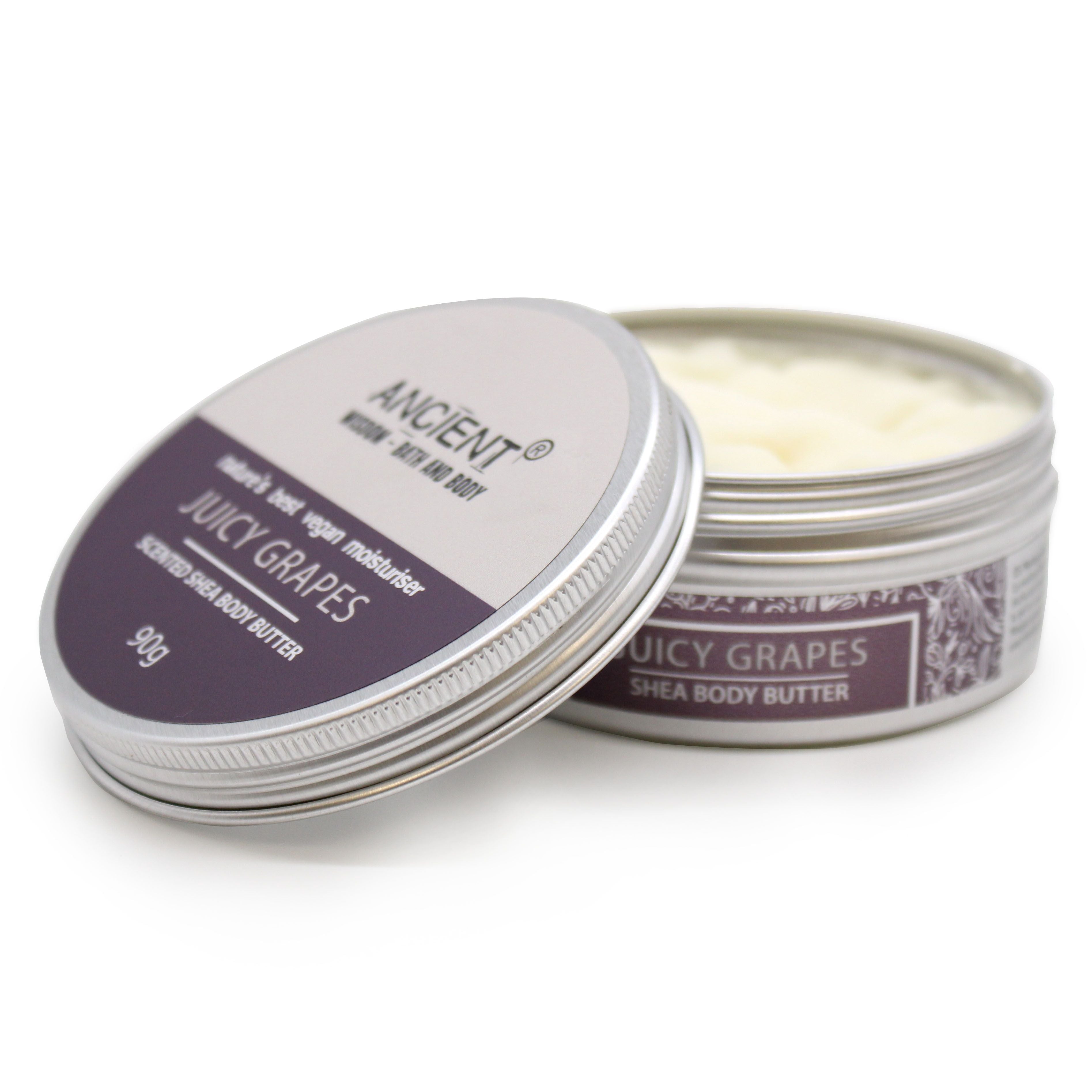 Manteiga Corporal de Karité Perfumada - Uva - 90 g