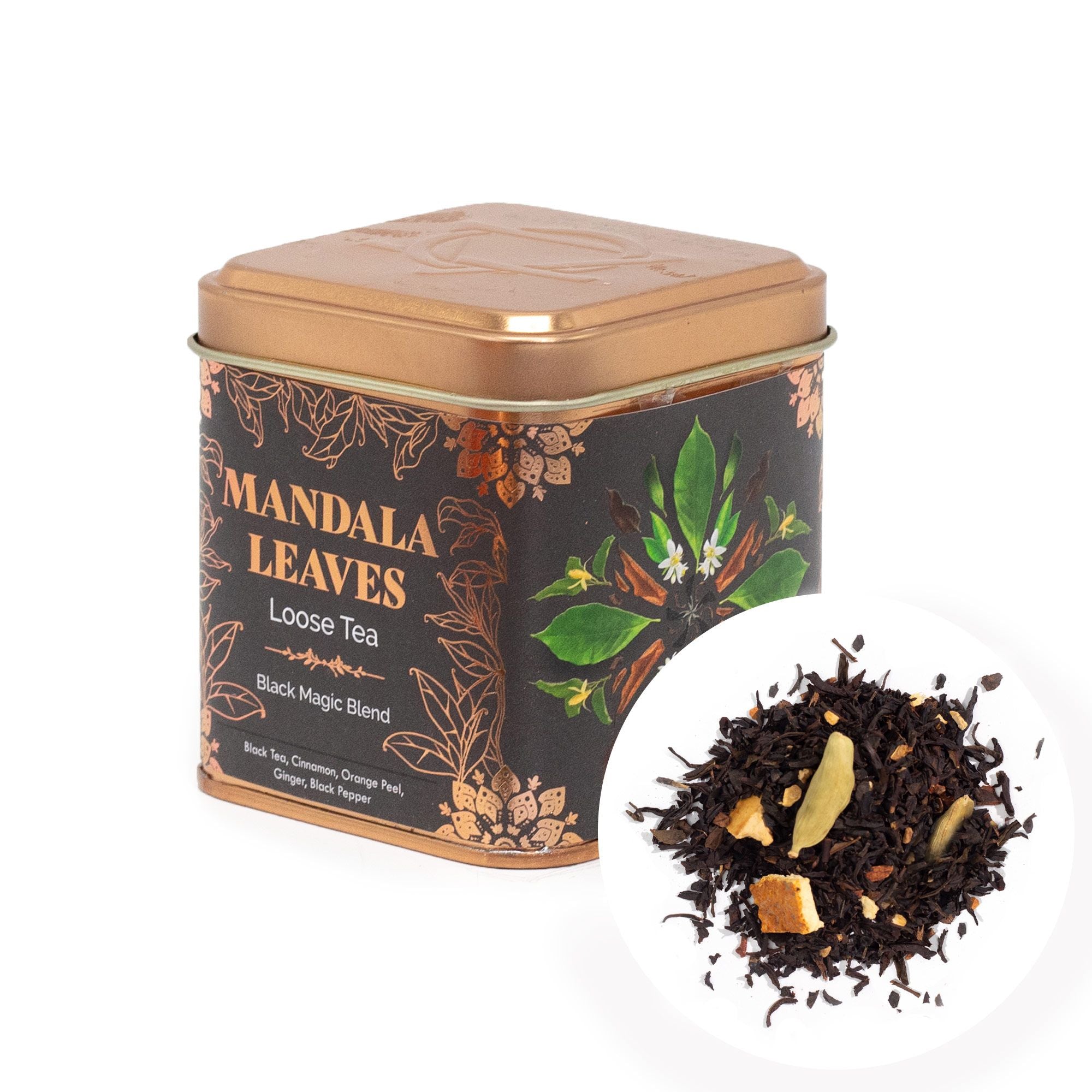 Mistura de Chá Magia Negra – Lata 50g