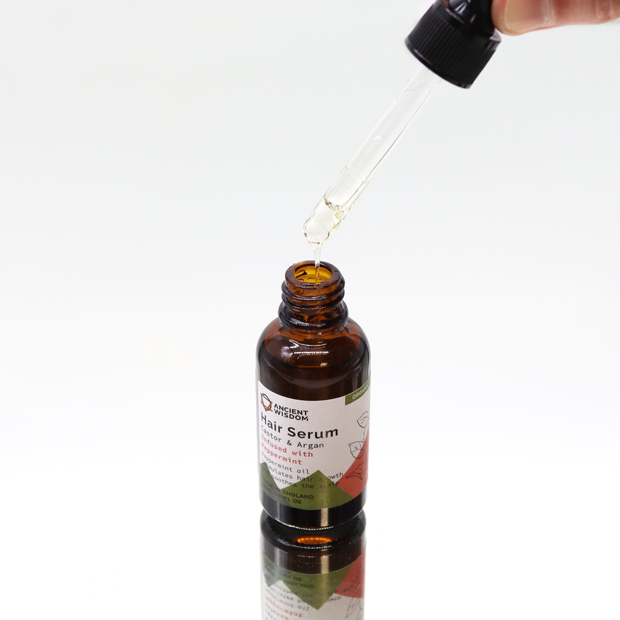 Sérum Capilar Orgânico - Menta - 30 ml