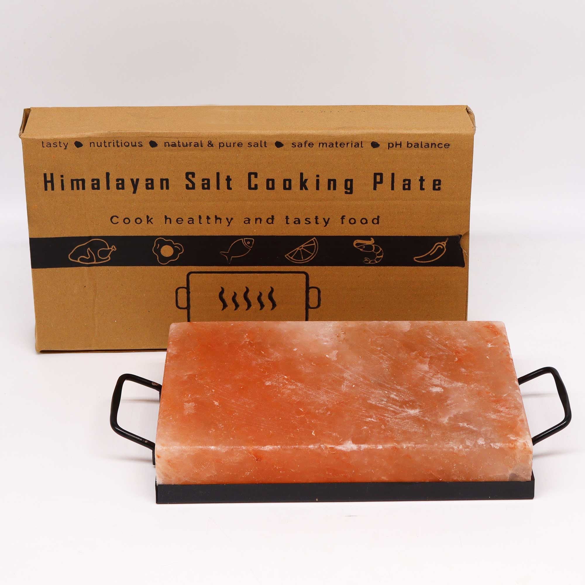 Himalayan salt block for grilling