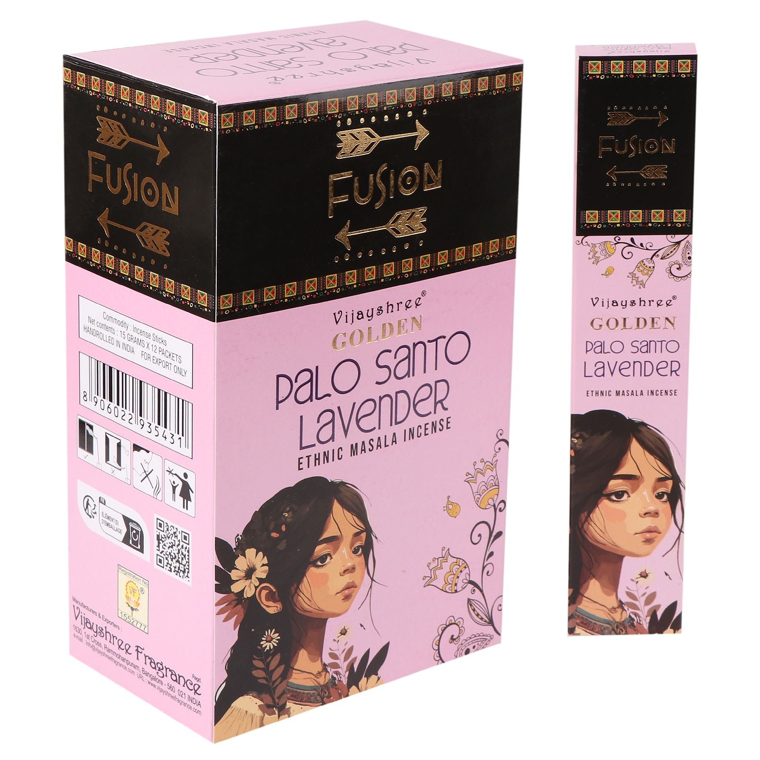 Pau Santo Dourado e Lavanda