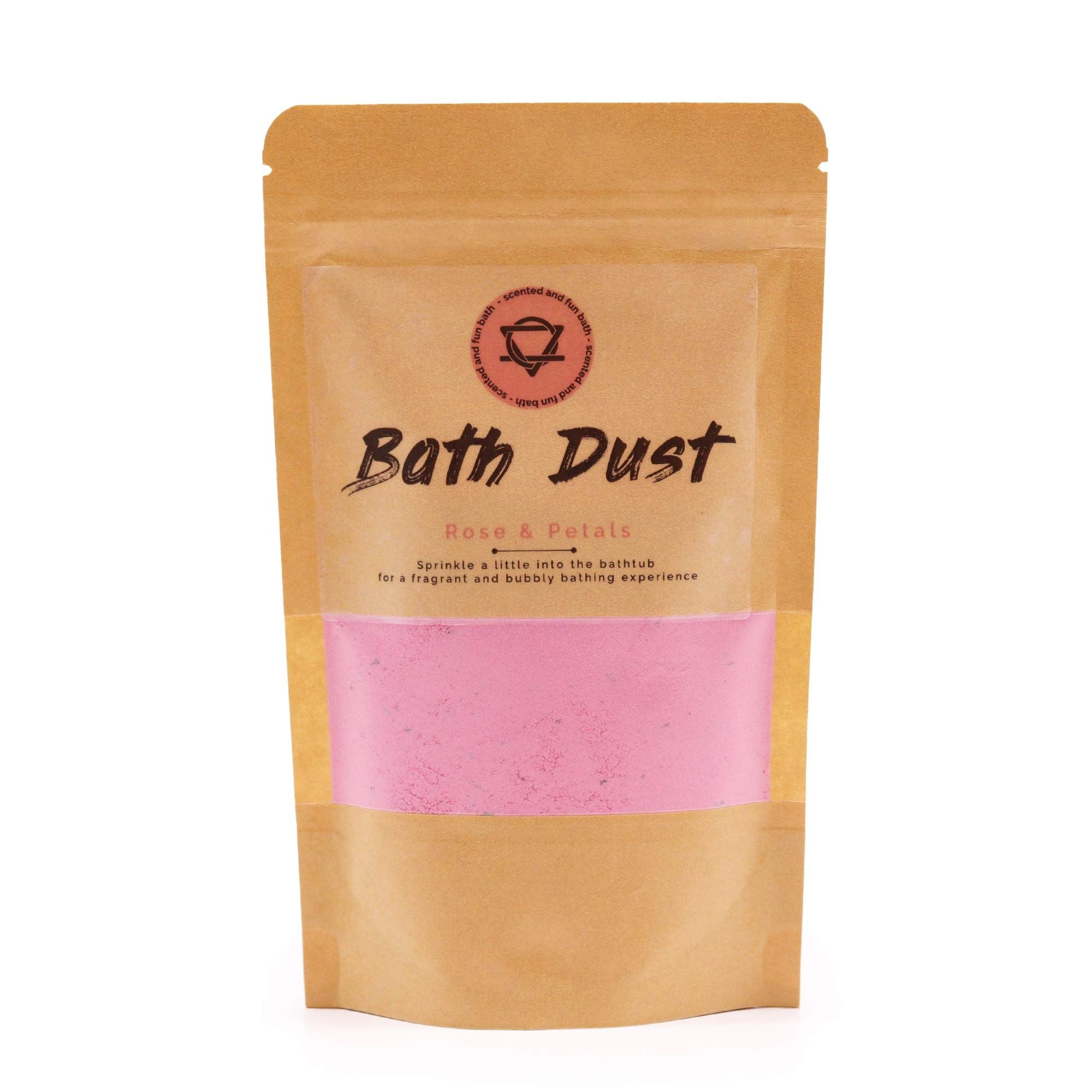 Pó de Banho - Rosa e Pétalas - 190 g