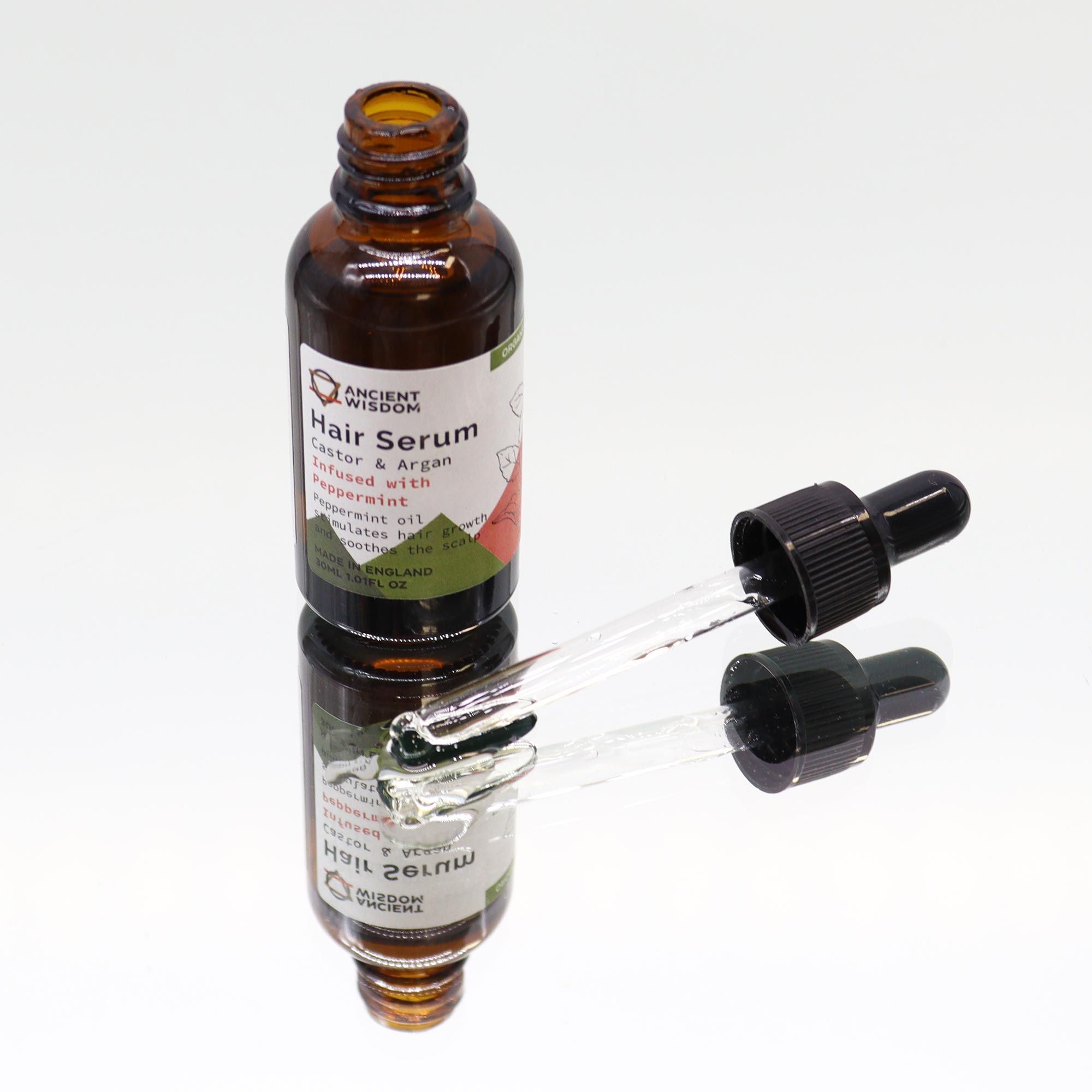 Sérum Capilar Orgânico - Menta - 30 ml