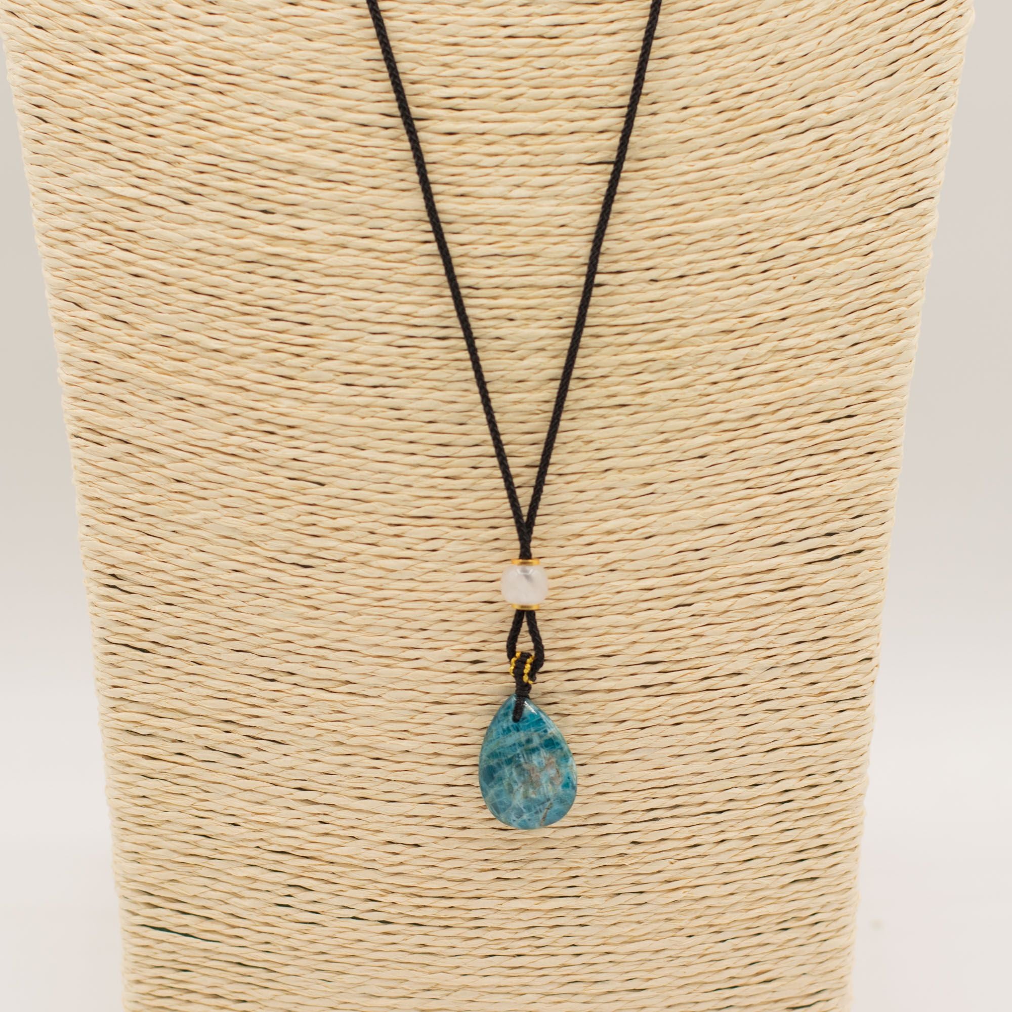 Colgante de piedra preciosa - Lágrima de howlite