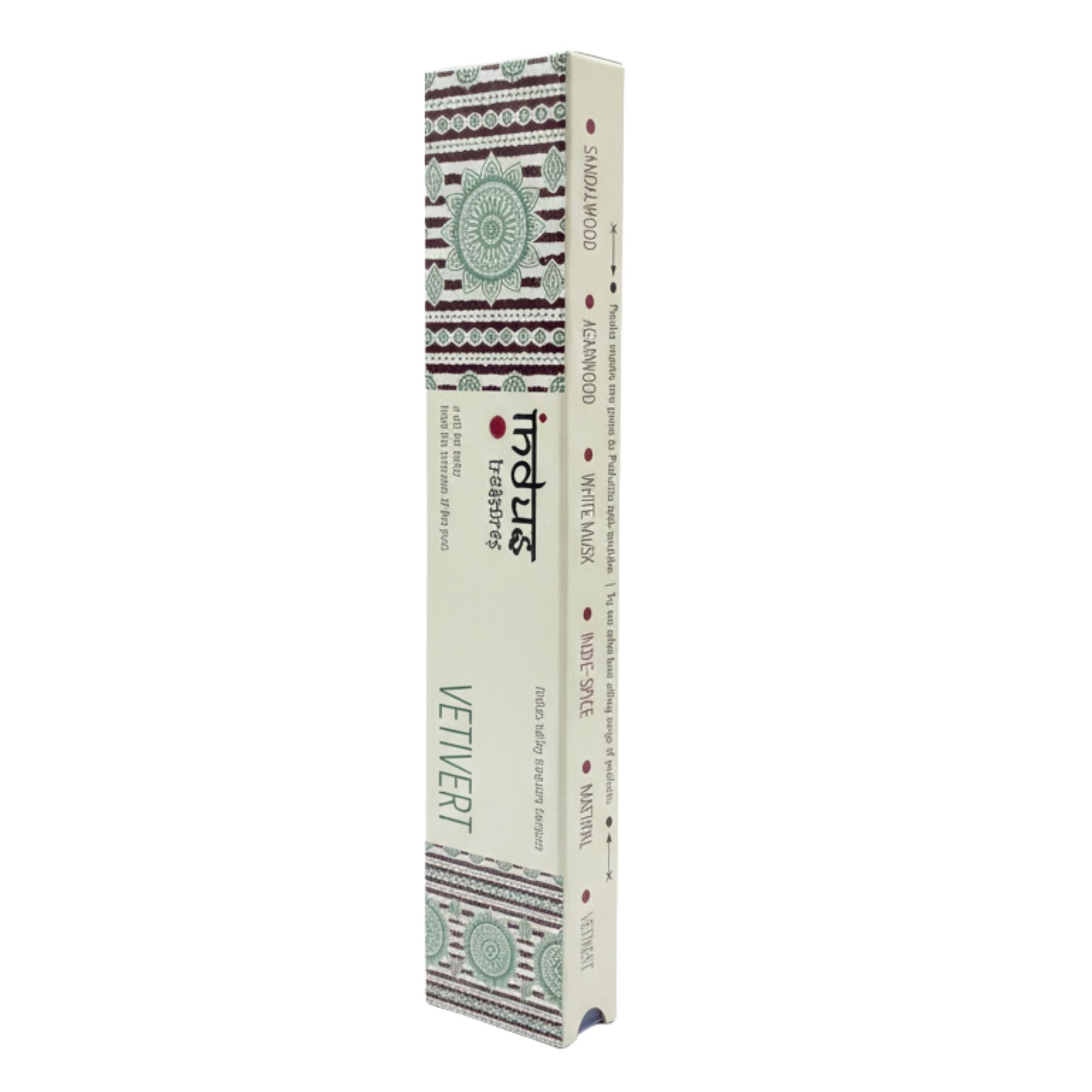 Incenso Indus Treasures Vetiver