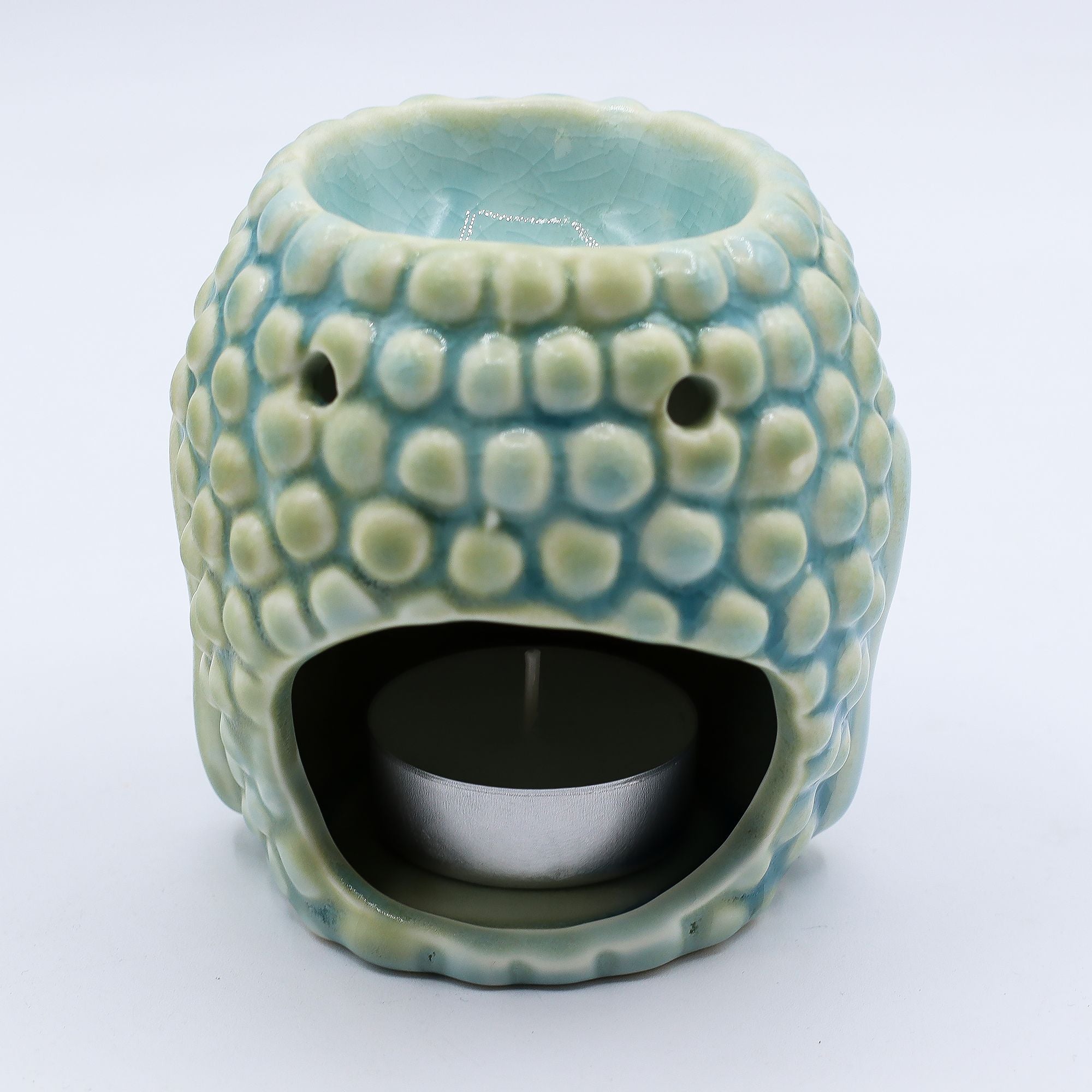 Queimador de Óleo Buda – Azul